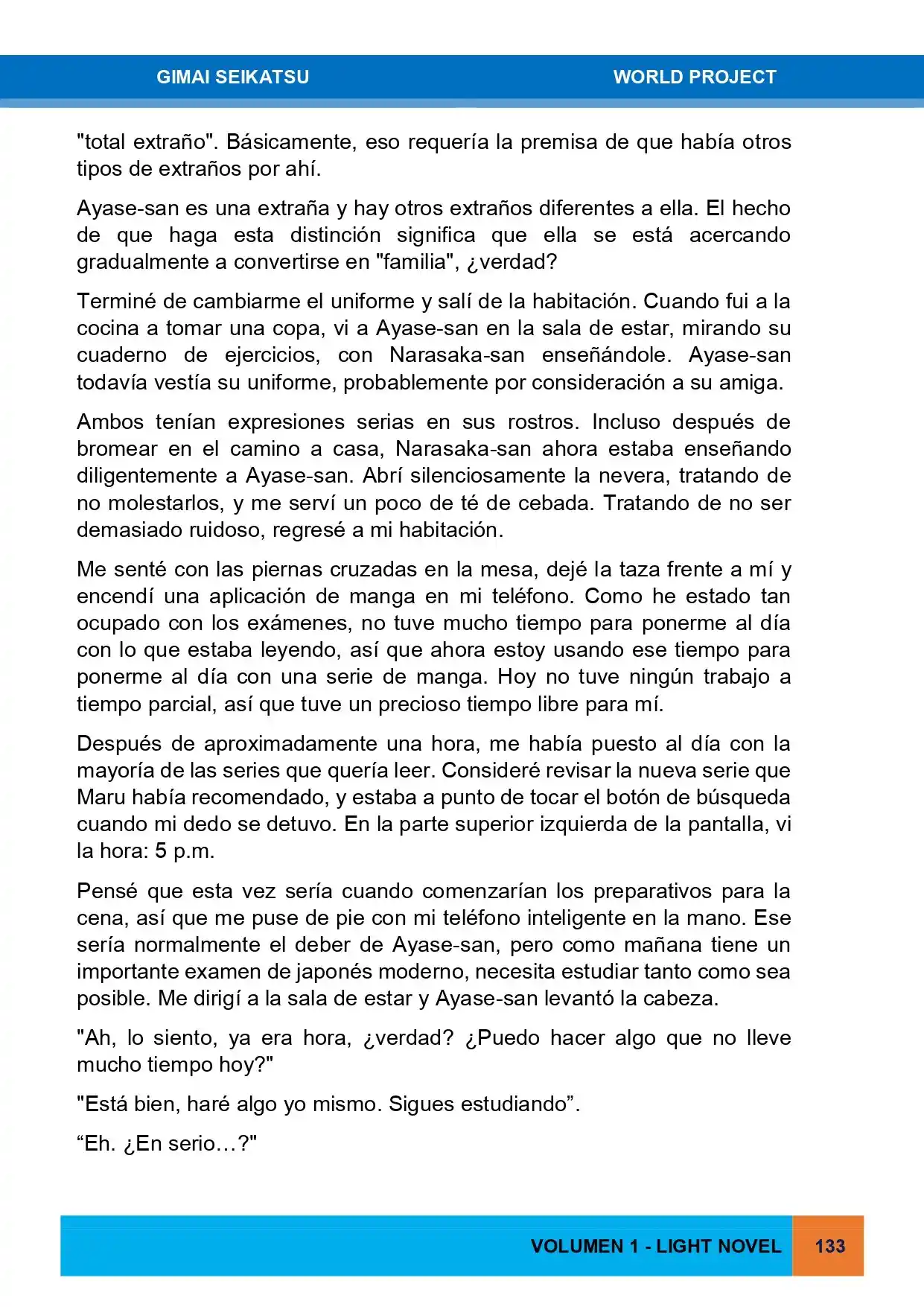 Gimai Seikatsu (Novela) - Capítulo 16 - Página 12 - LectorTMOo