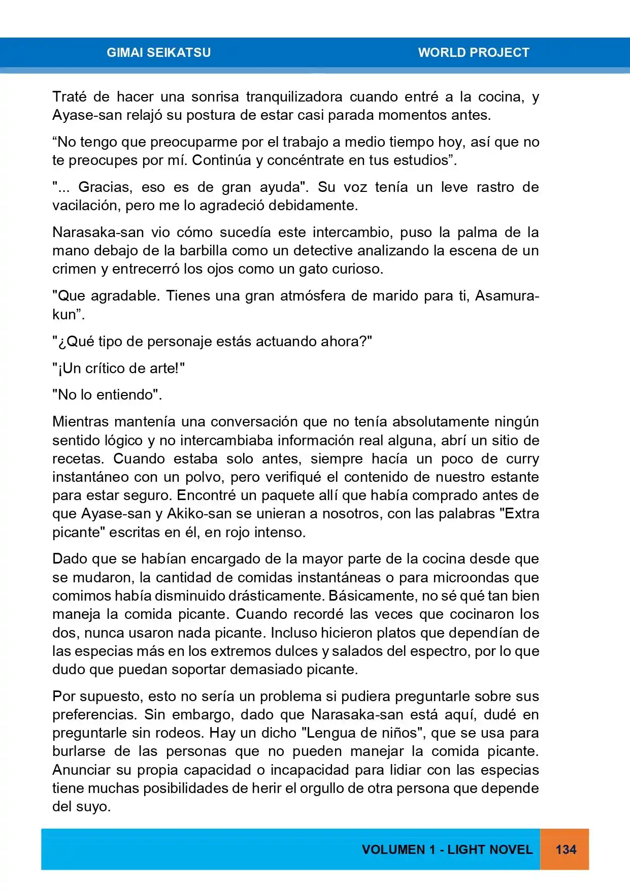 Gimai Seikatsu (Novela) - Capítulo 16 - Página 13 - LectorTMOo