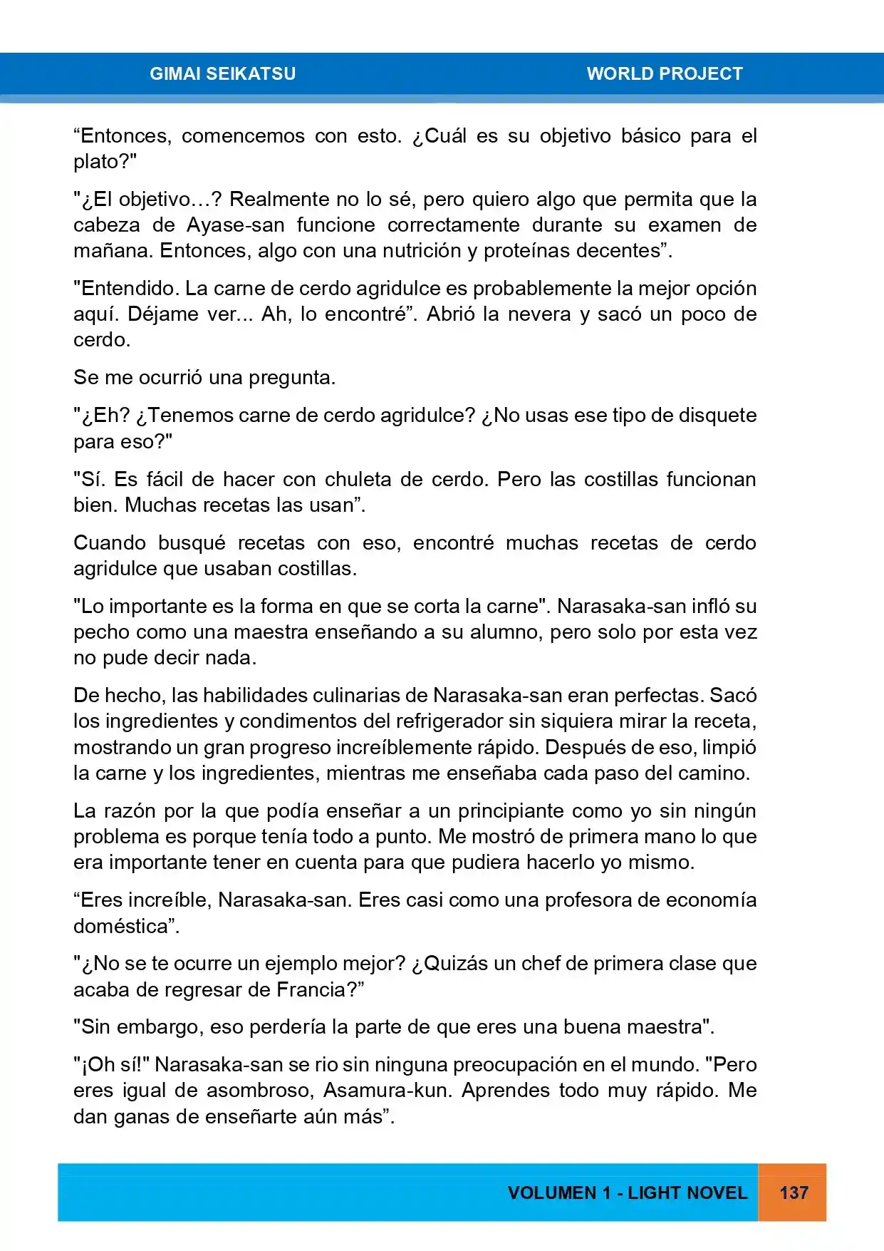 Gimai Seikatsu (Novela) - Capítulo 16 - Página 16 - LectorTMOo