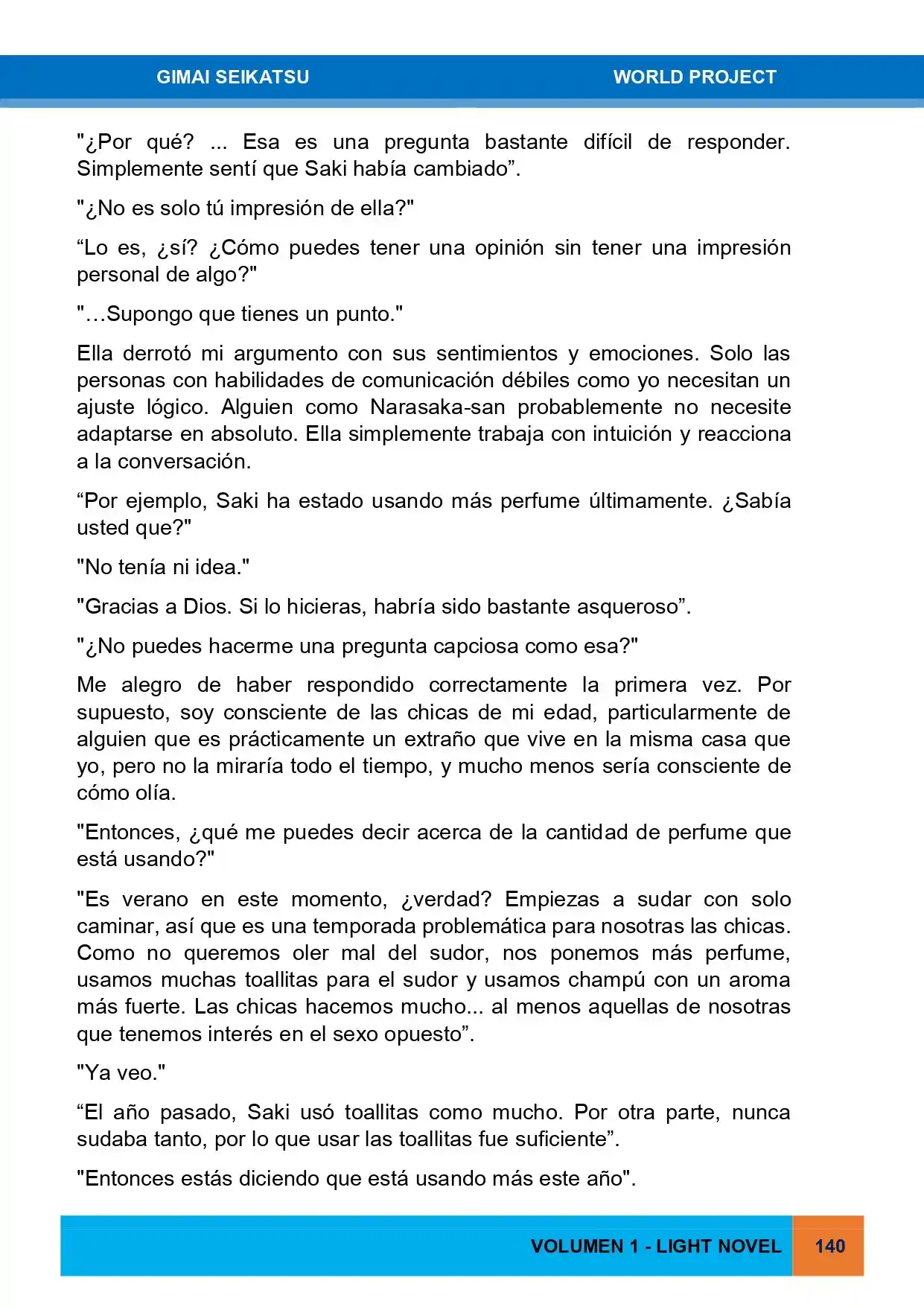 Gimai Seikatsu (Novela) - Capítulo 16 - Página 19 - LectorTMOo
