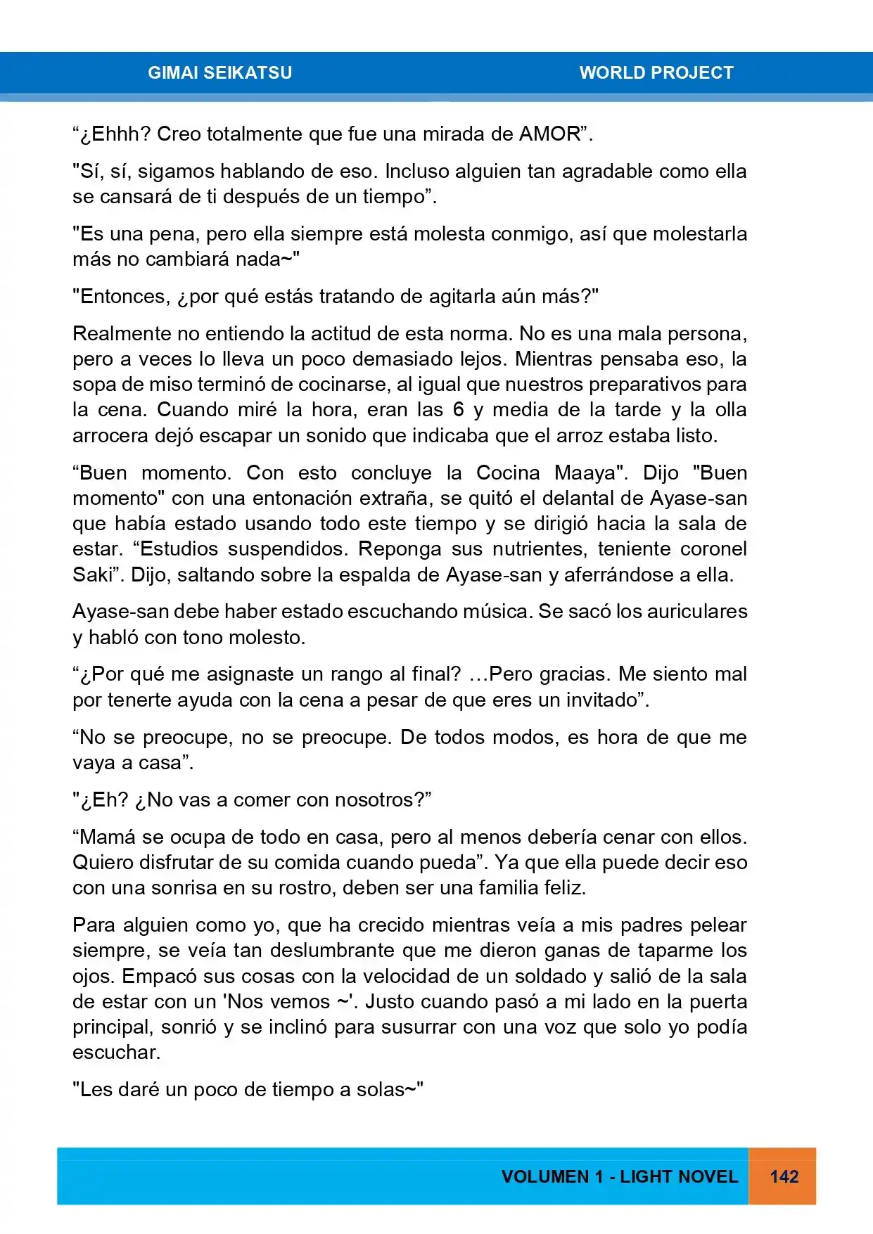 Gimai Seikatsu (Novela) - Capítulo 16 - Página 21 - LectorTMOo