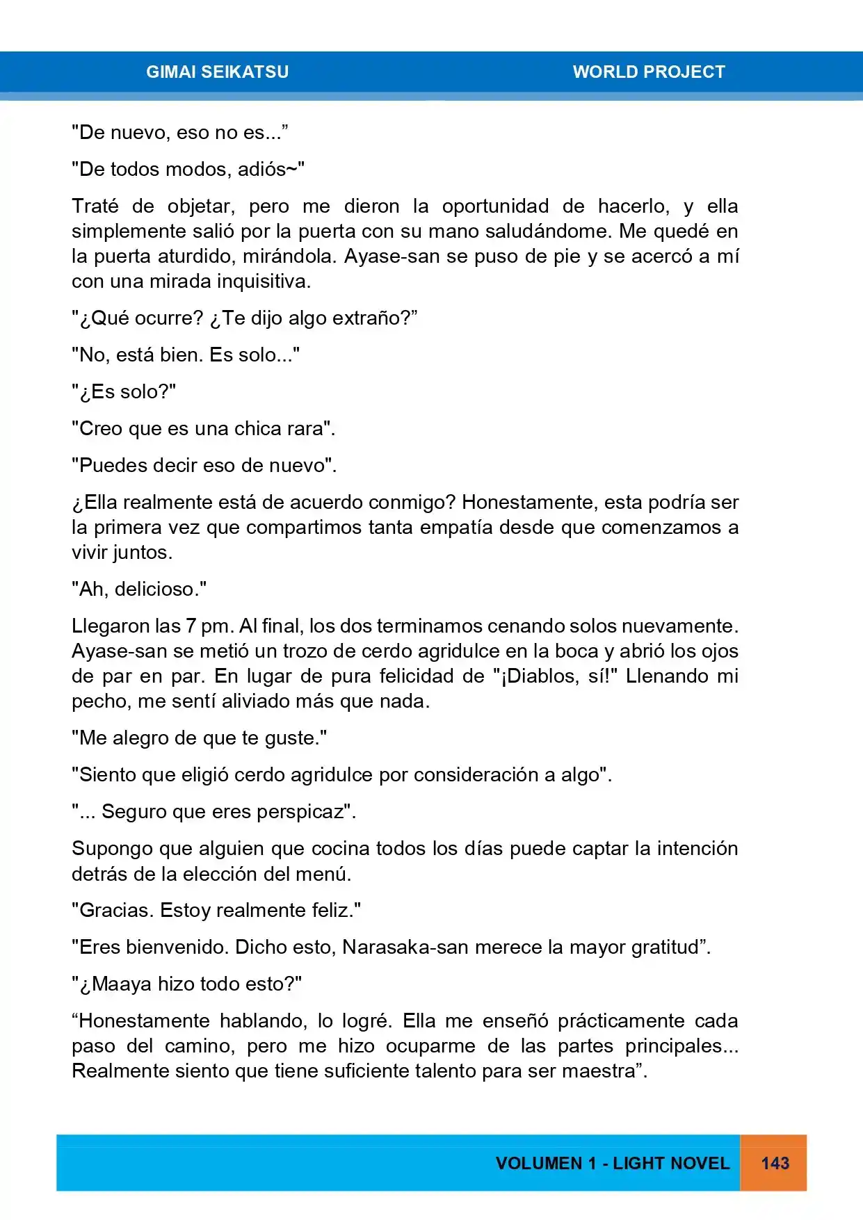 Gimai Seikatsu (Novela) - Capítulo 16 - Página 22 - LectorTMOo