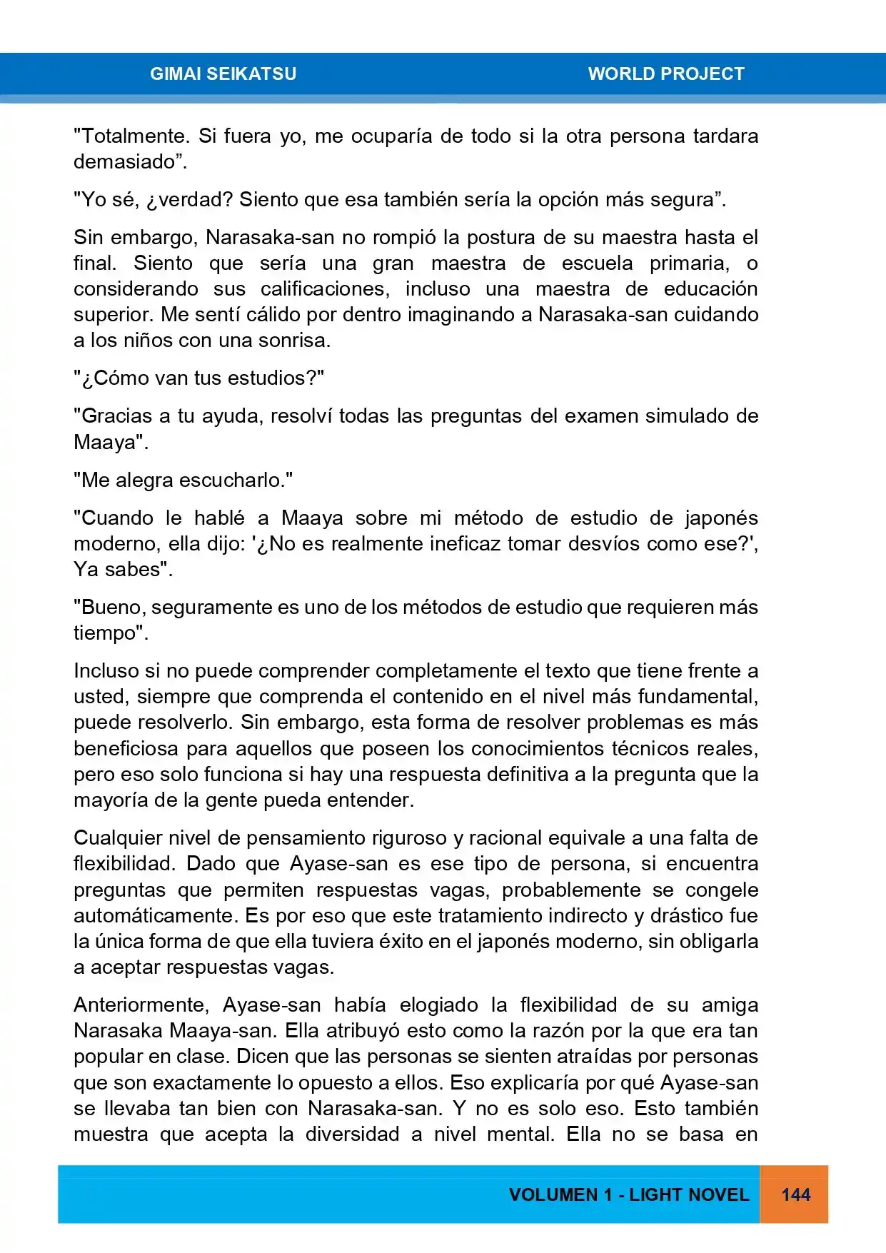 Gimai Seikatsu (Novela) - Capítulo 16 - Página 23 - LectorTMOo
