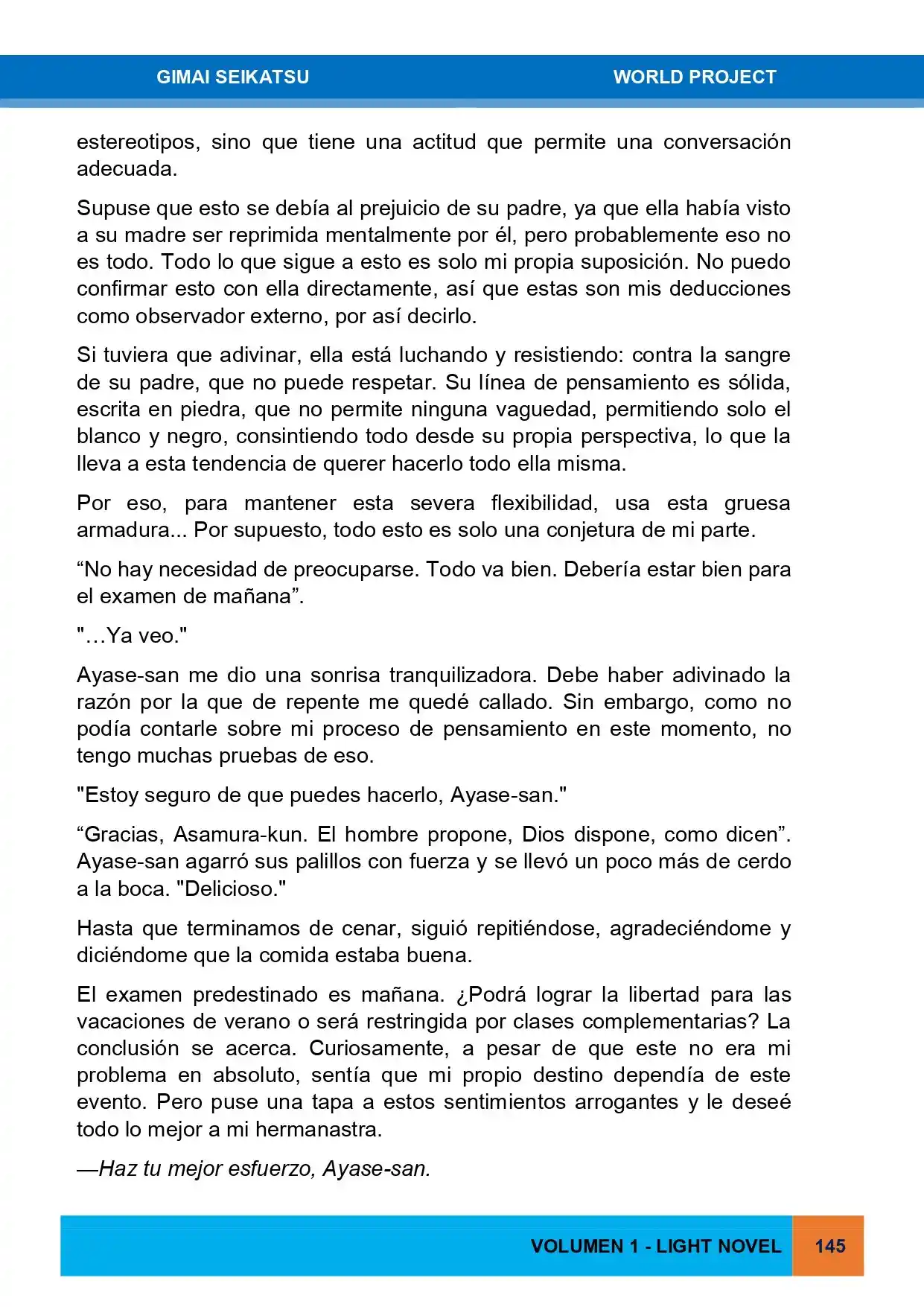 Gimai Seikatsu (Novela) - Capítulo 16 - Página 24 - LectorTMOo