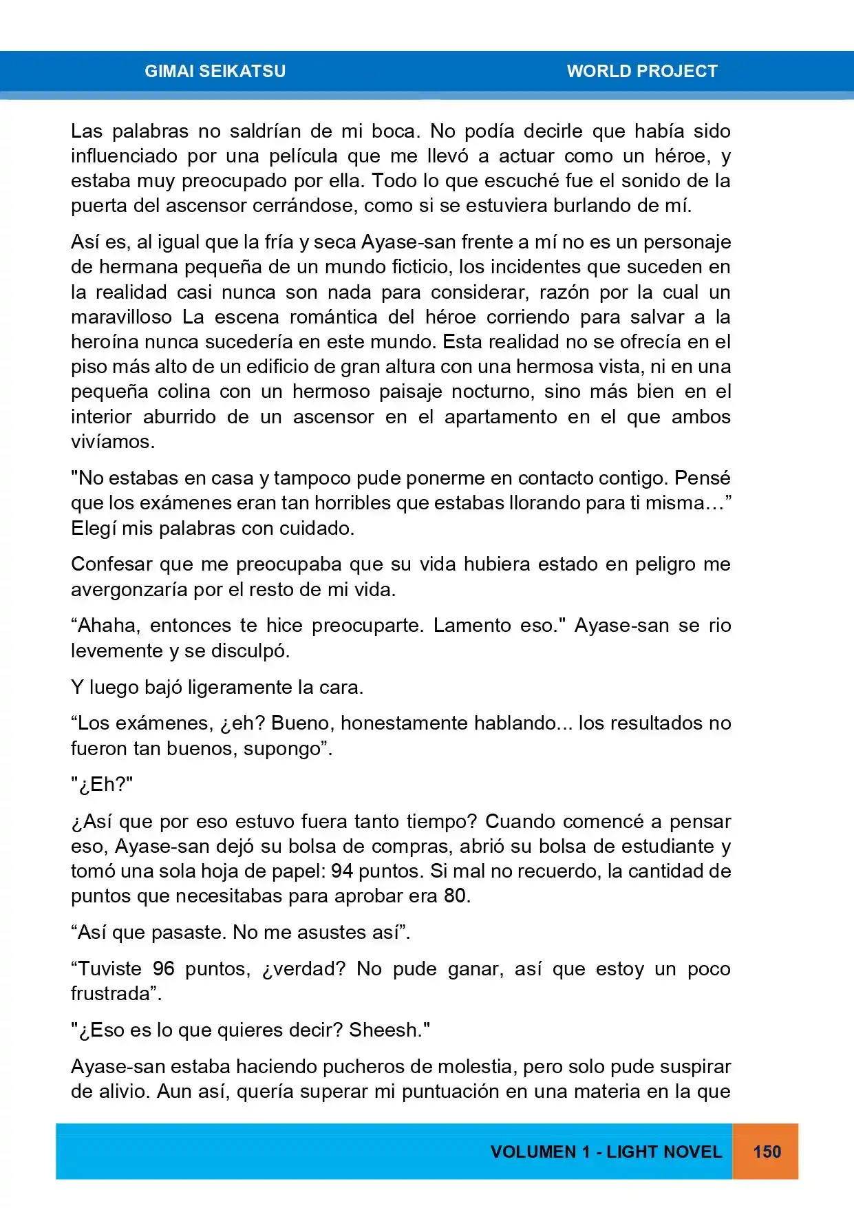 Gimai Seikatsu (Novela) - Capítulo 17 - Página 5 - LectorTMOo