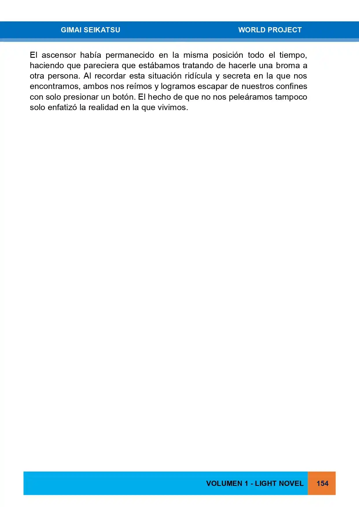 Gimai Seikatsu (Novela) - Capítulo 17 - Página 9 - LectorTMOo
