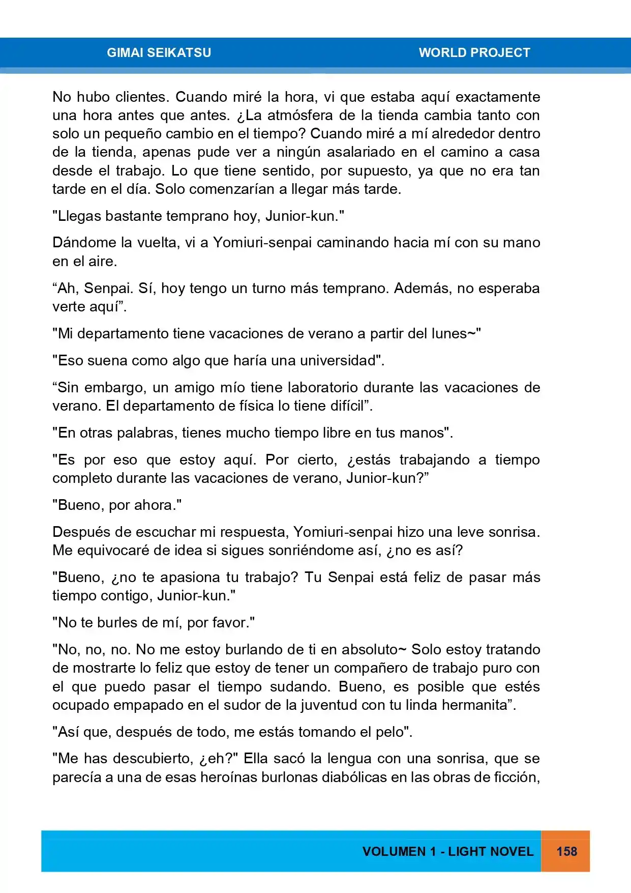 Gimai Seikatsu (Novela) - Capítulo 18 - Página 2 - LectorTMOo