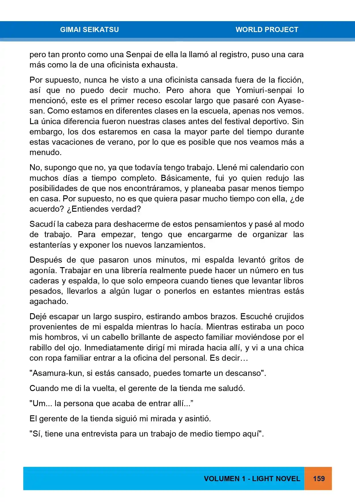 Gimai Seikatsu (Novela) - Capítulo 18 - Página 3 - LectorTMOo