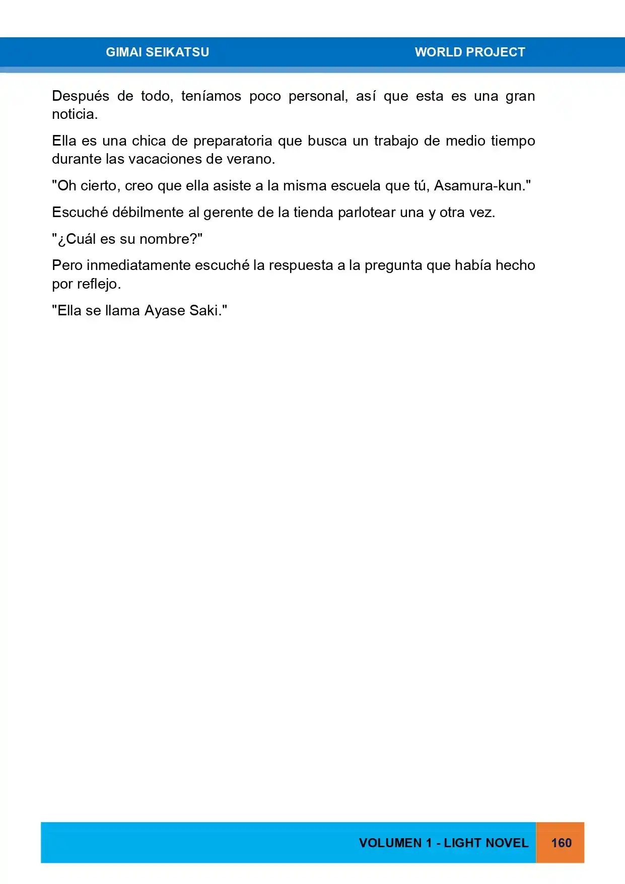 Gimai Seikatsu (Novela) - Capítulo 18 - Página 4 - LectorTMOo