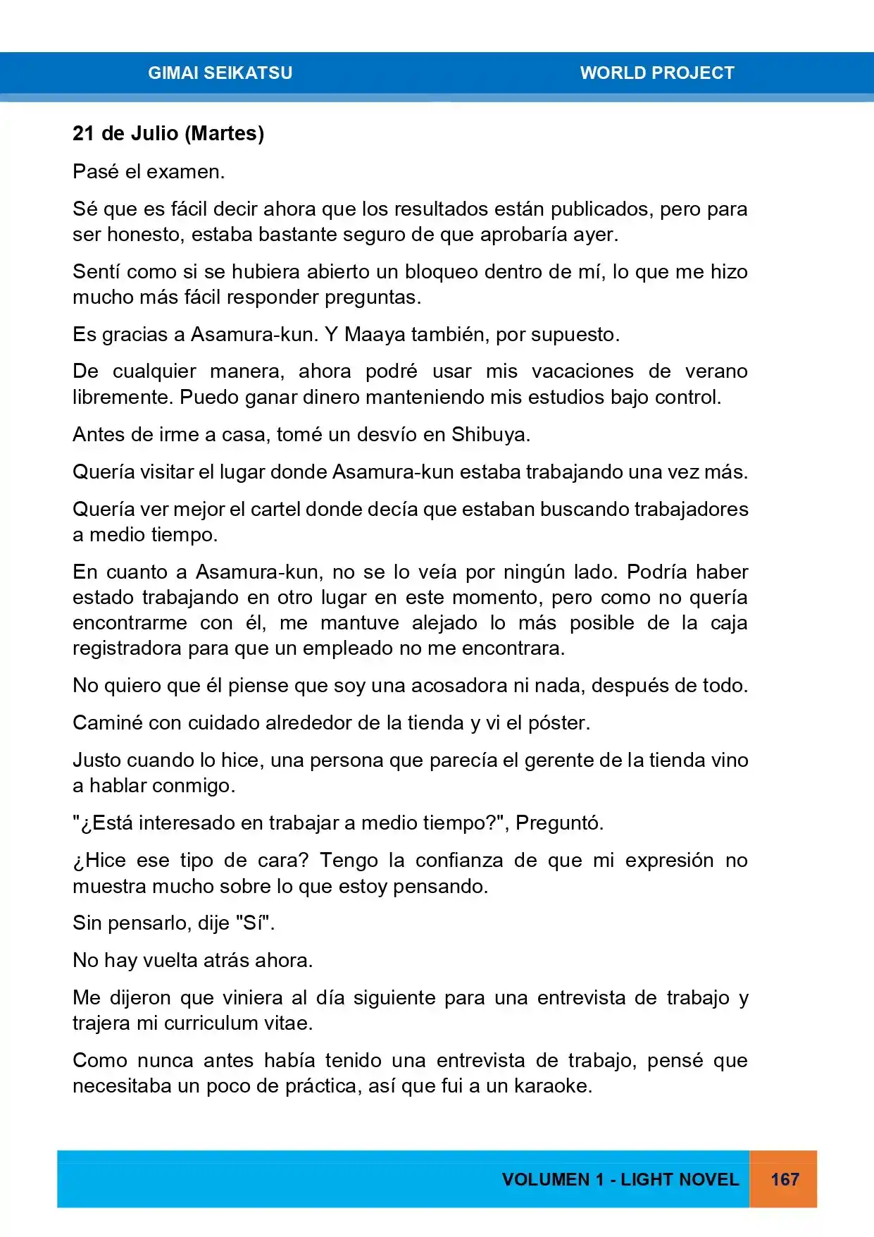 Gimai Seikatsu (Novela) - Capítulo 19 - Página 7 - LectorTMOo