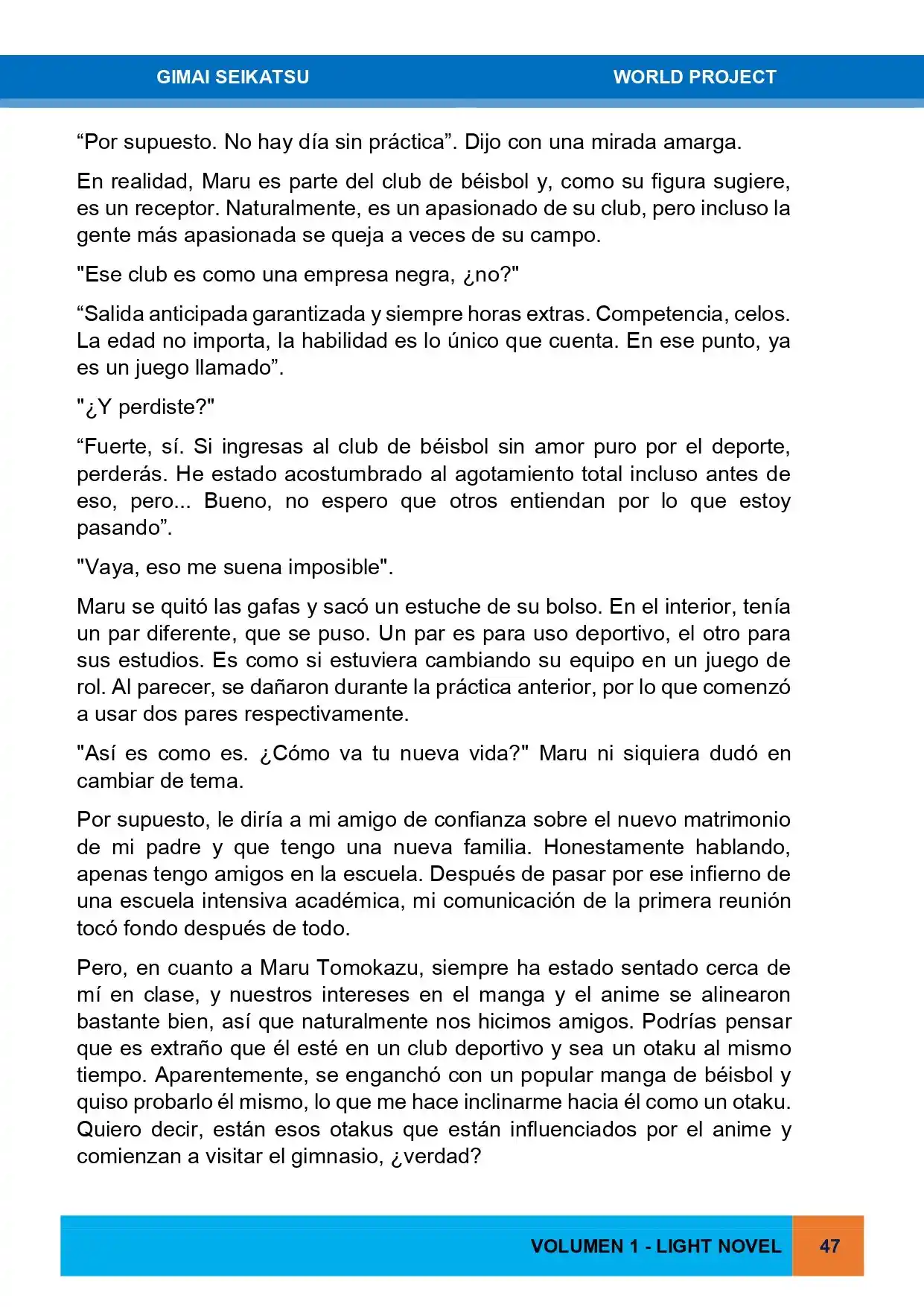 Gimai Seikatsu (Novela) - Capítulo 2 - Página 4 - LectorTMOo