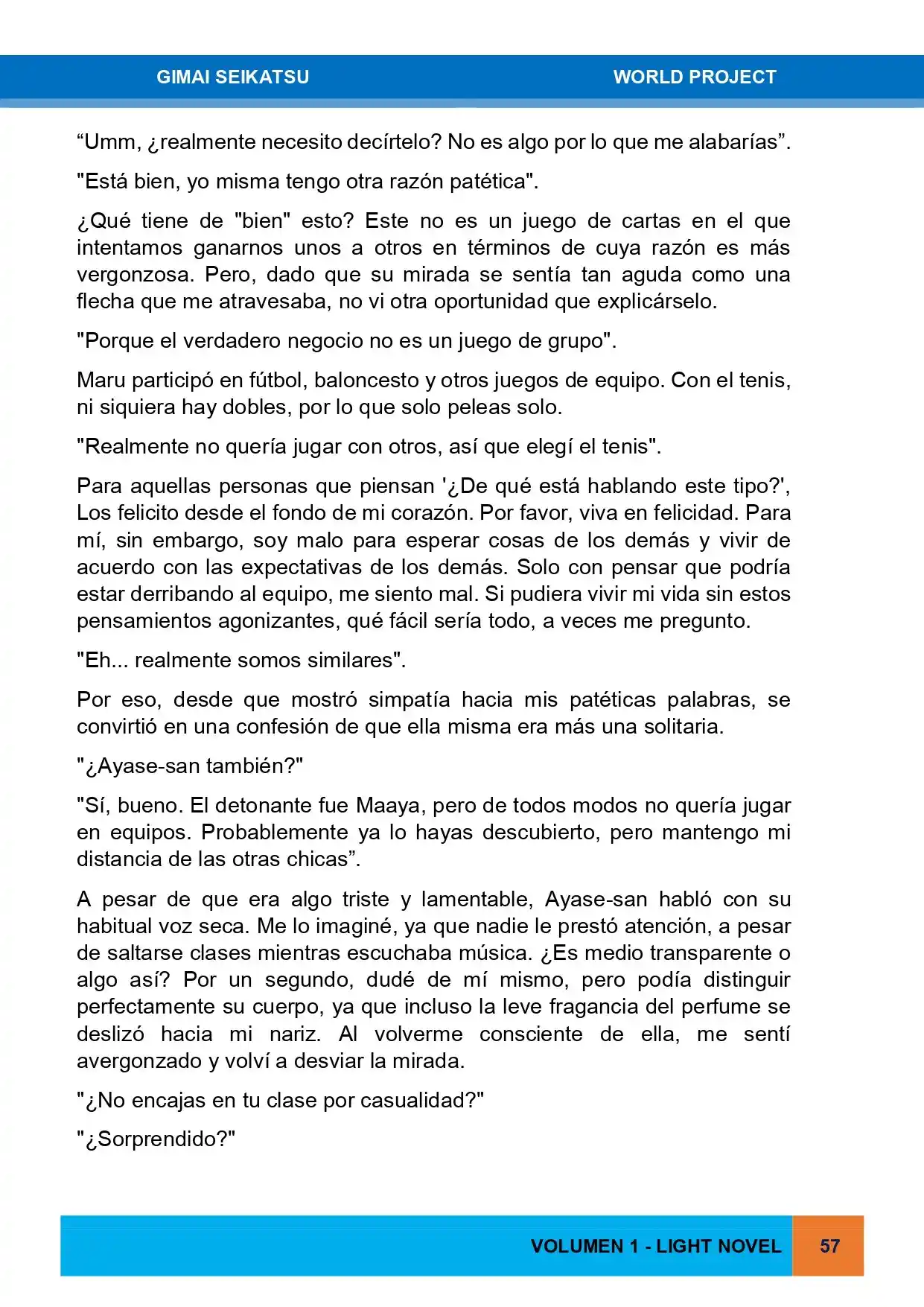 Gimai Seikatsu (Novela) - Capítulo 2 - Página 14 - LectorTMOo