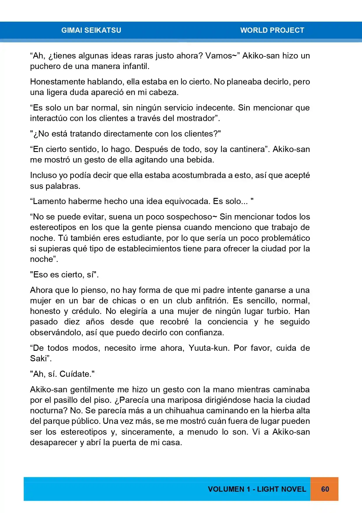 Gimai Seikatsu (Novela) - Capítulo 2 - Página 17 - LectorTMOo