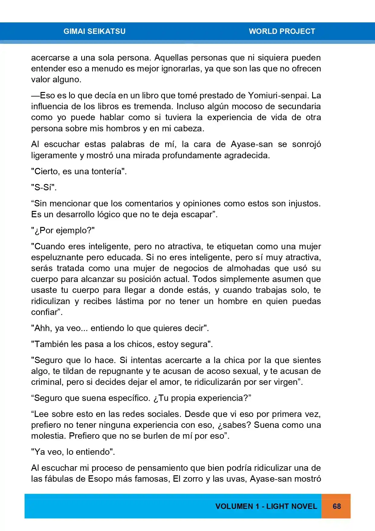 Gimai Seikatsu (Novela) - Capítulo 2 - Página 25 - LectorTMOo