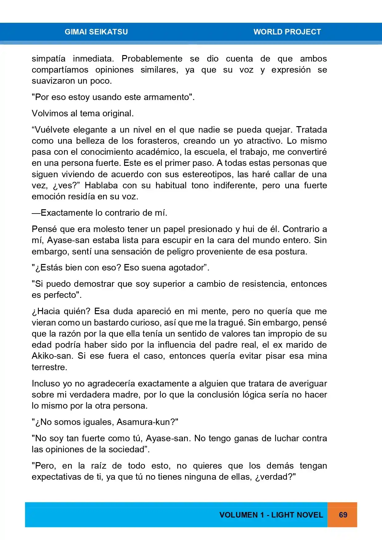 Gimai Seikatsu (Novela) - Capítulo 2 - Página 26 - LectorTMOo