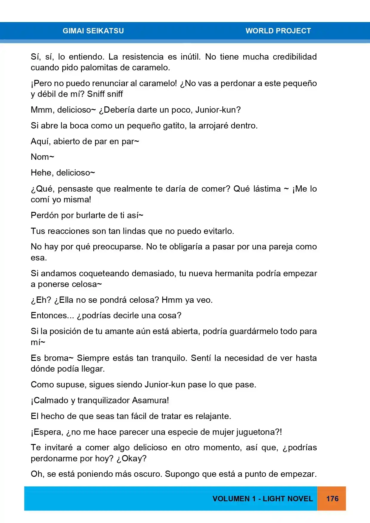 Gimai Seikatsu (Novela) - Capítulo 21 - Página 4 - LectorTMOo
