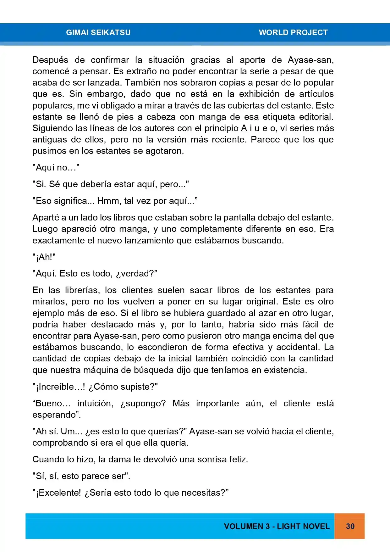 Gimai Seikatsu (Novela) - Capítulo 24 - Página 25 - LectorTMOo