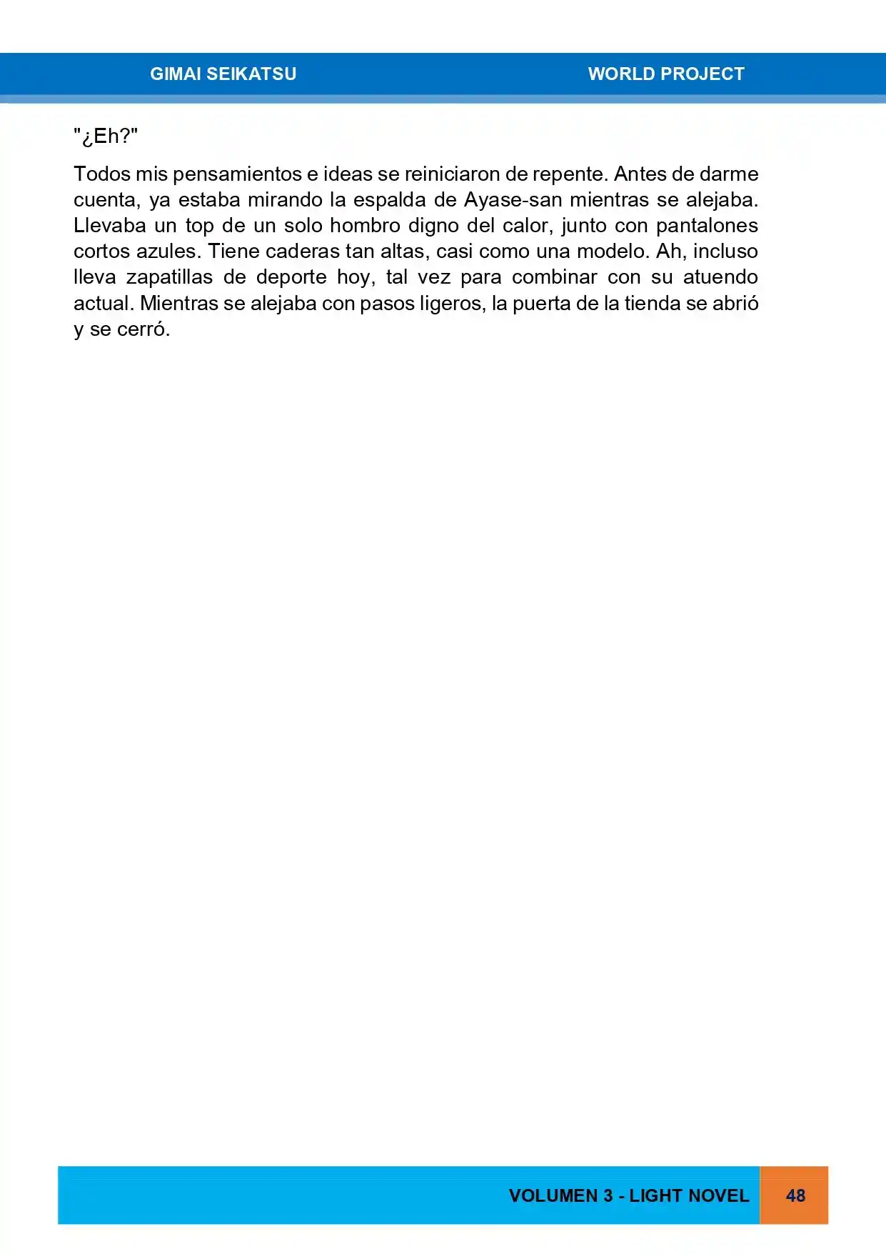 Gimai Seikatsu (Novela) - Capítulo 25 - Página 14 - LectorTMOo