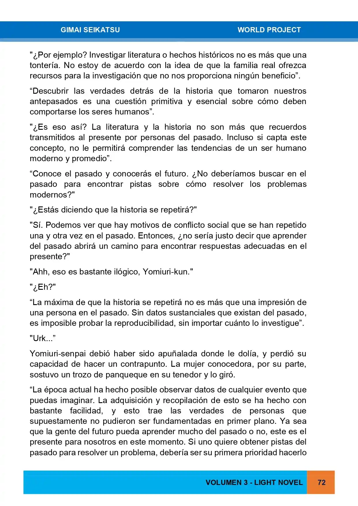 Gimai Seikatsu (Novela) - Capítulo 26 - Página 15 - LectorTMOo