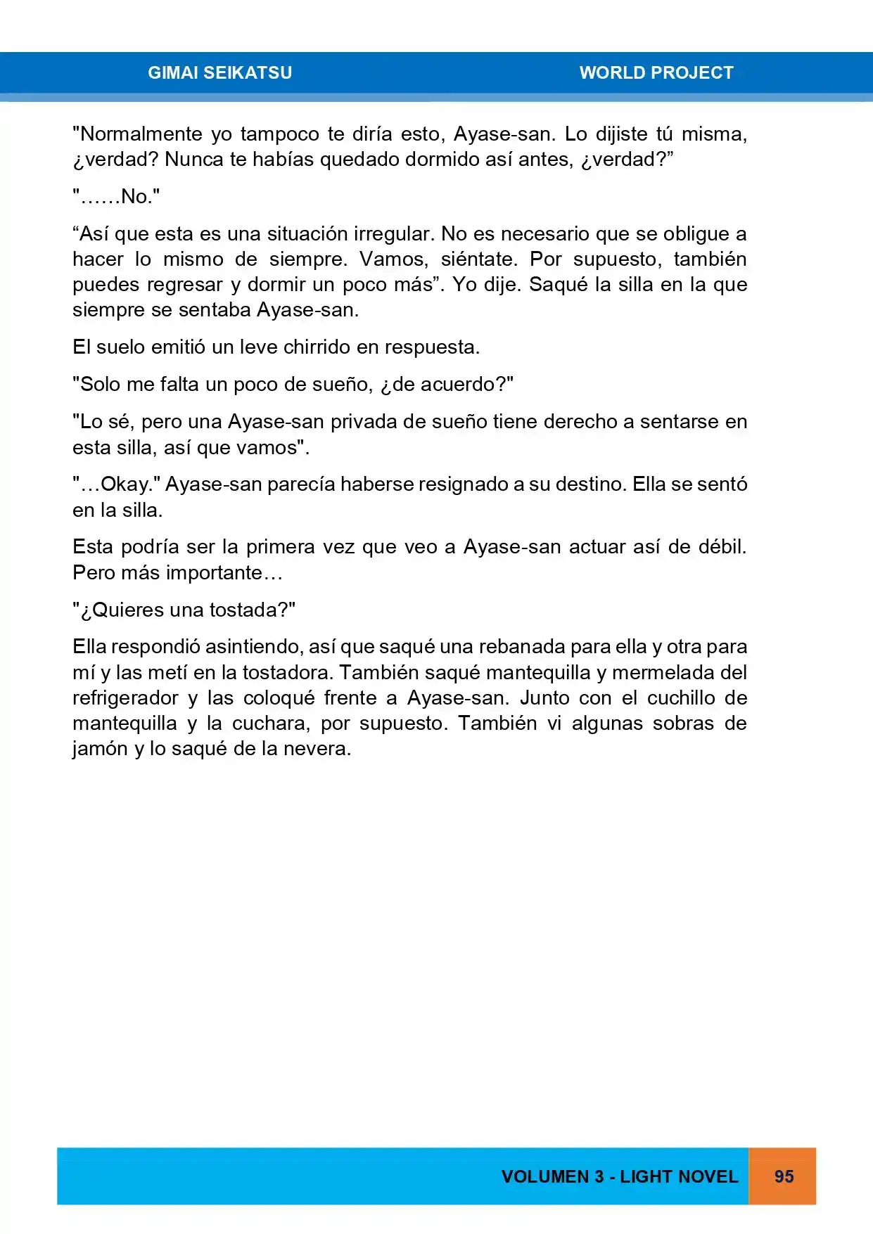 Gimai Seikatsu (Novela) - Capítulo 27 - Página 5 - LectorTMOo