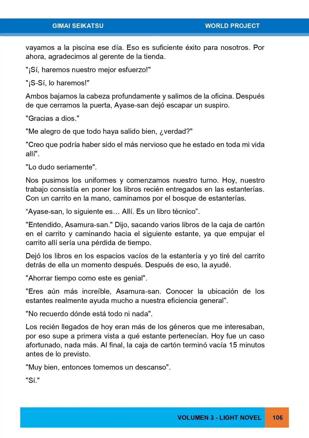 Gimai Seikatsu (Novela) - Capítulo 27 - Página 16 - LectorTMOo