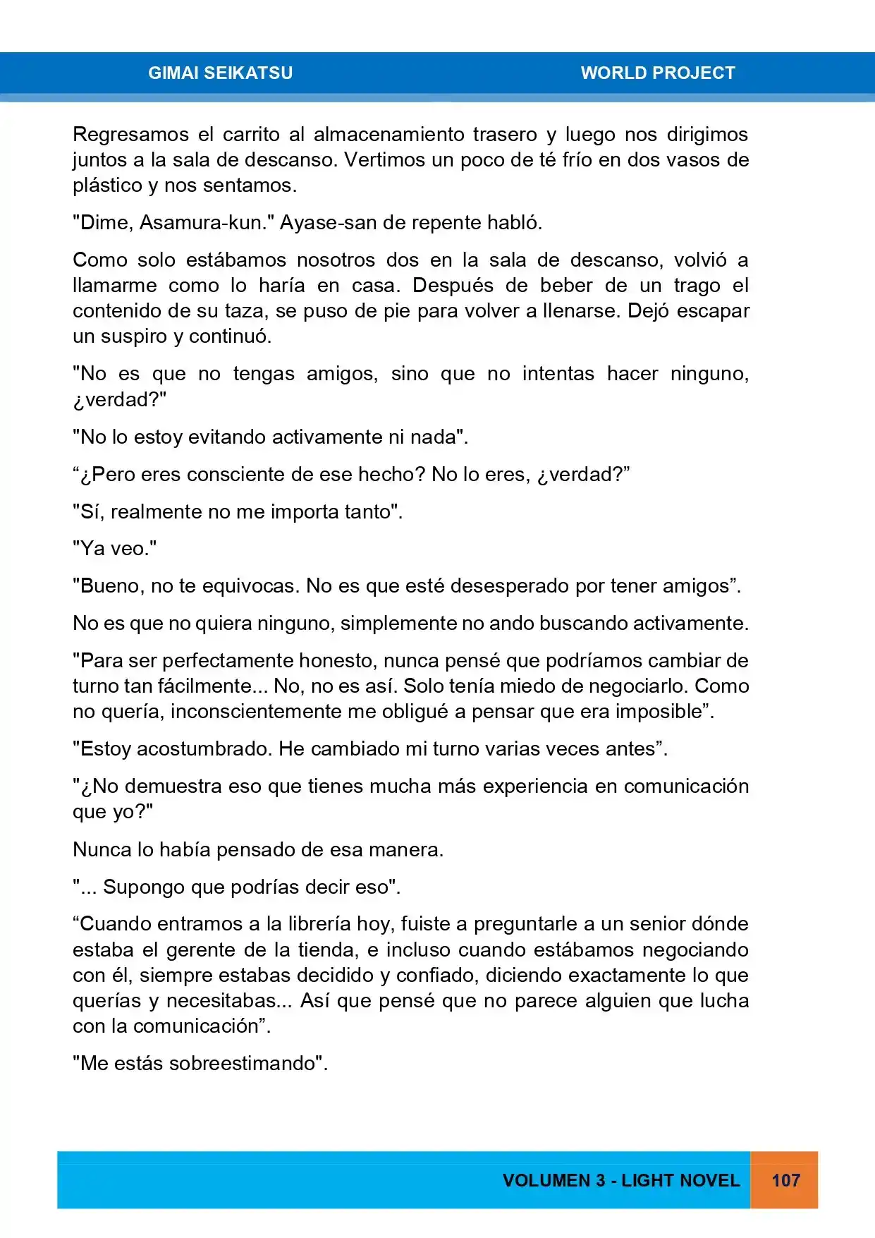 Gimai Seikatsu (Novela) - Capítulo 27 - Página 17 - LectorTMOo