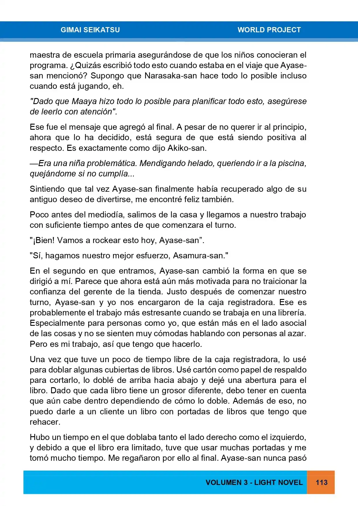Gimai Seikatsu (Novela) - Capítulo 28 - Página 5 - LectorTMOo