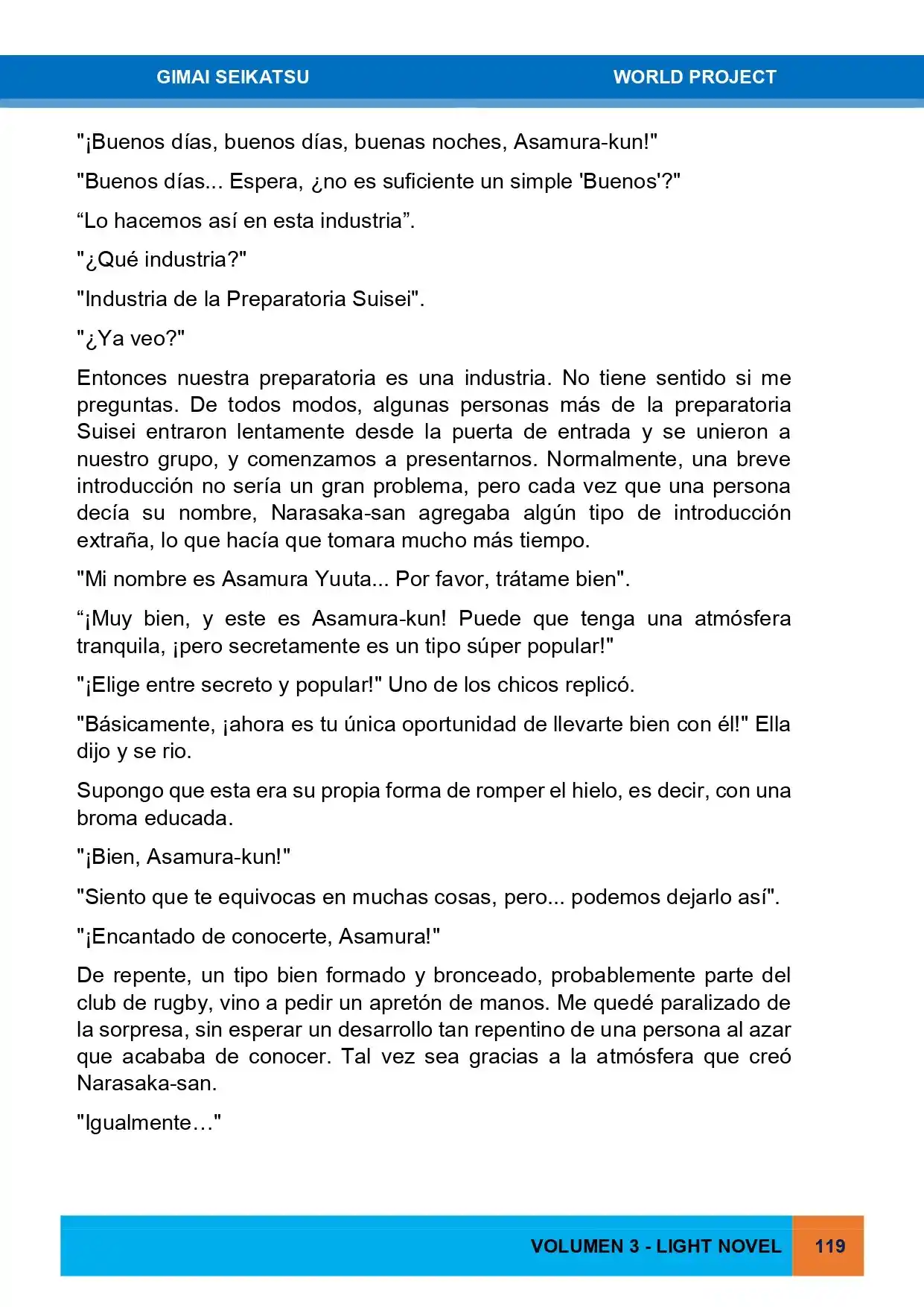Gimai Seikatsu (Novela) - Capítulo 29 - Página 4 - LectorTMOo