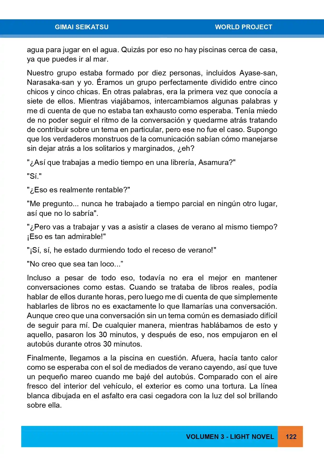 Gimai Seikatsu (Novela) - Capítulo 29 - Página 7 - LectorTMOo