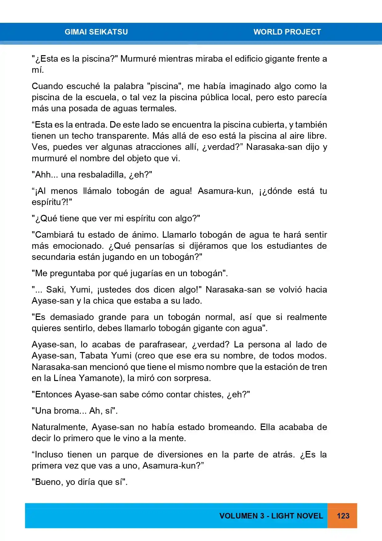 Gimai Seikatsu (Novela) - Capítulo 29 - Página 8 - LectorTMOo