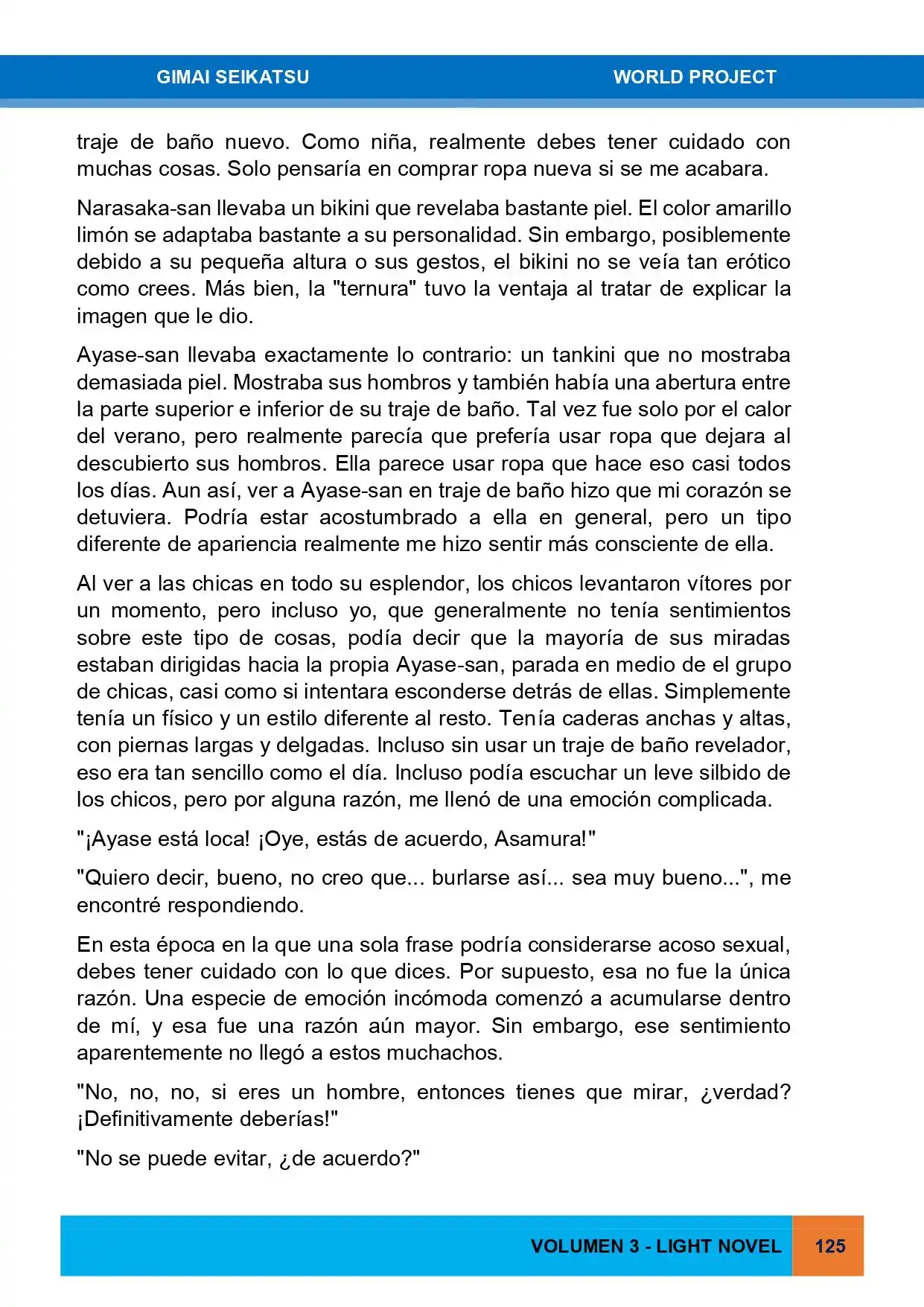 Gimai Seikatsu (Novela) - Capítulo 29 - Página 10 - LectorTMOo