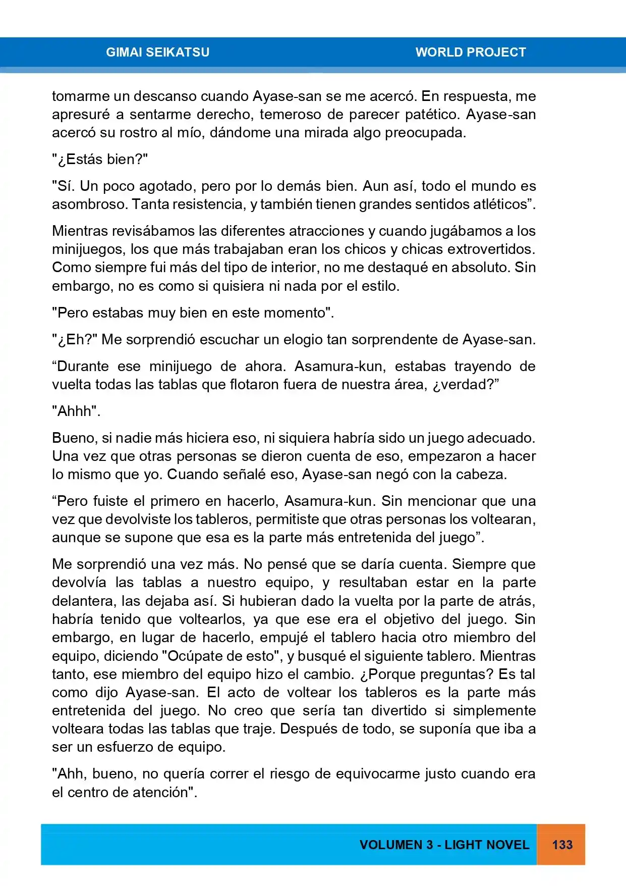Gimai Seikatsu (Novela) - Capítulo 29 - Página 18 - LectorTMOo