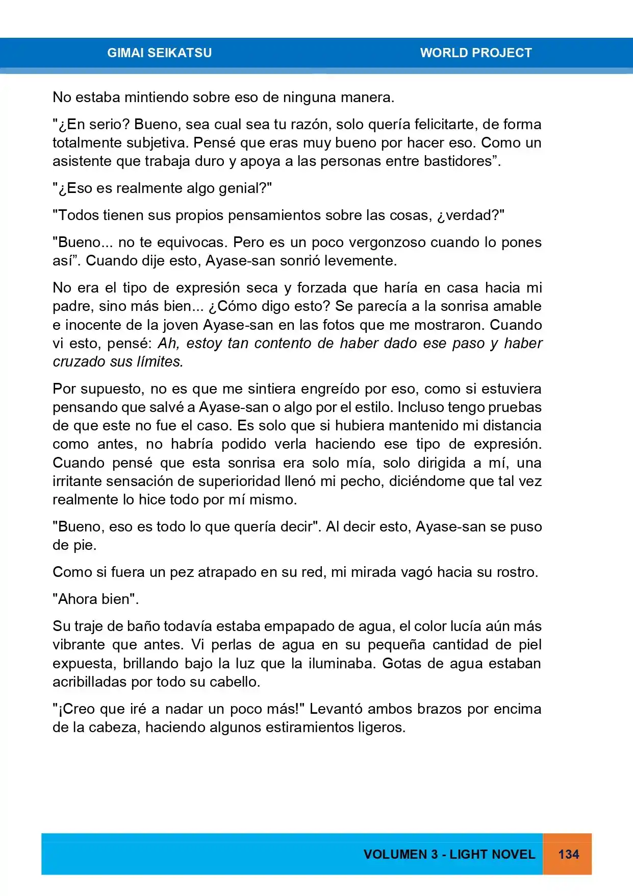 Gimai Seikatsu (Novela) - Capítulo 29 - Página 19 - LectorTMOo