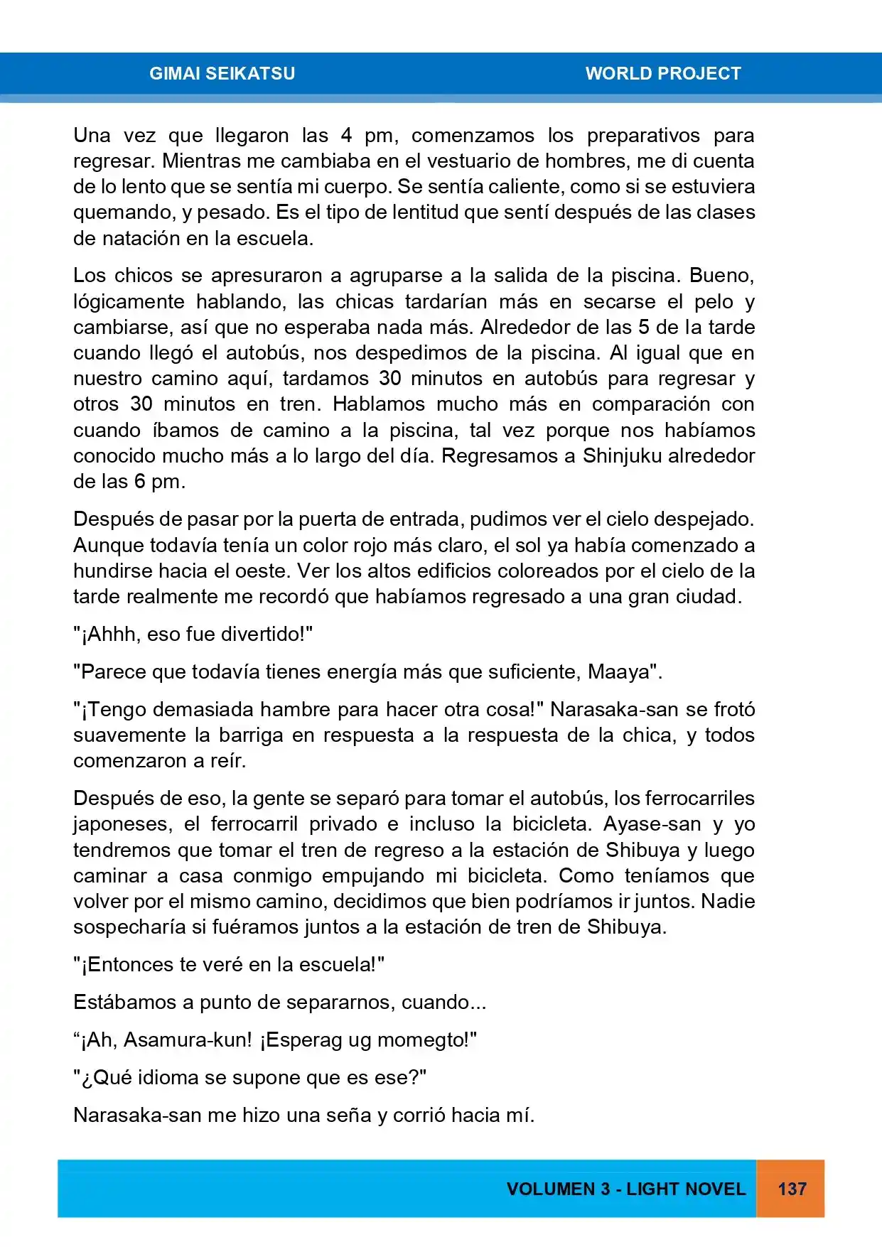 Gimai Seikatsu (Novela) - Capítulo 29 - Página 22 - LectorTMOo