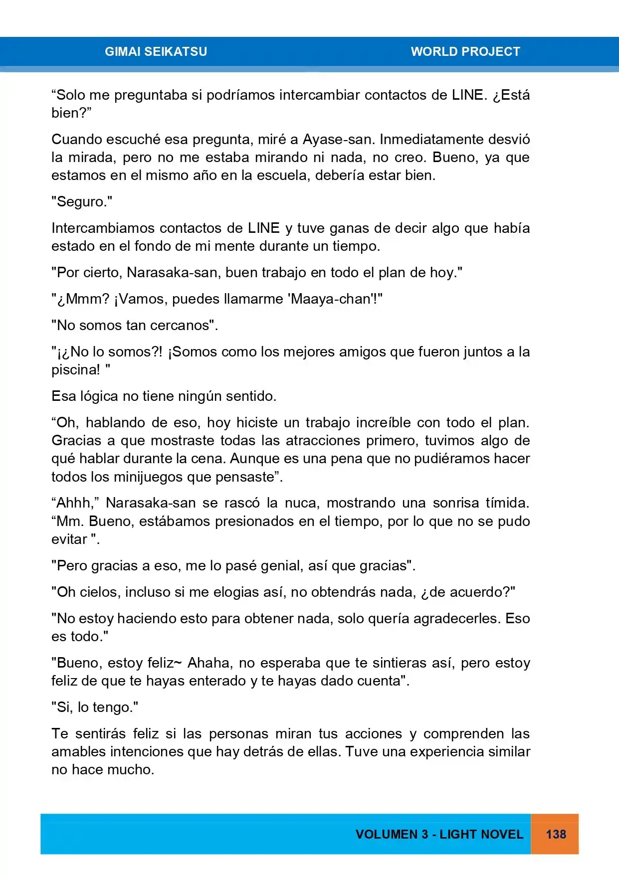 Gimai Seikatsu (Novela) - Capítulo 29 - Página 23 - LectorTMOo