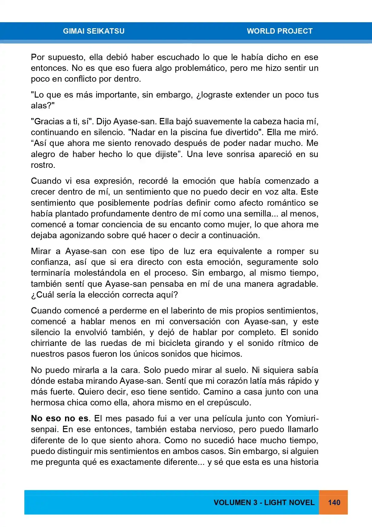 Gimai Seikatsu (Novela) - Capítulo 29 - Página 25 - LectorTMOo