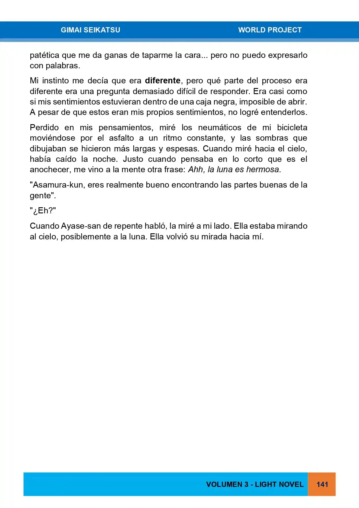 Gimai Seikatsu (Novela) - Capítulo 29 - Página 26 - LectorTMOo