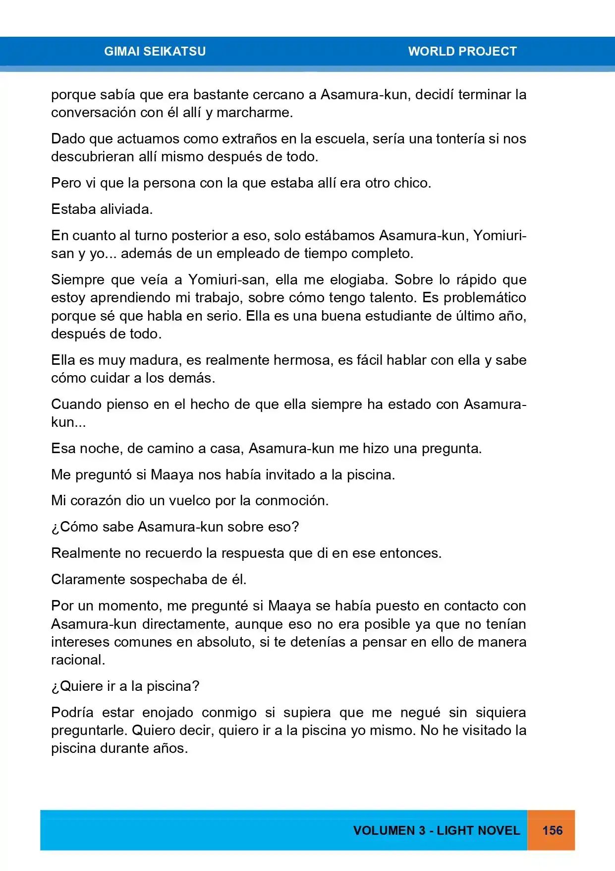 Gimai Seikatsu (Novela) - Capítulo 31 - Página 5 - LectorTMOo