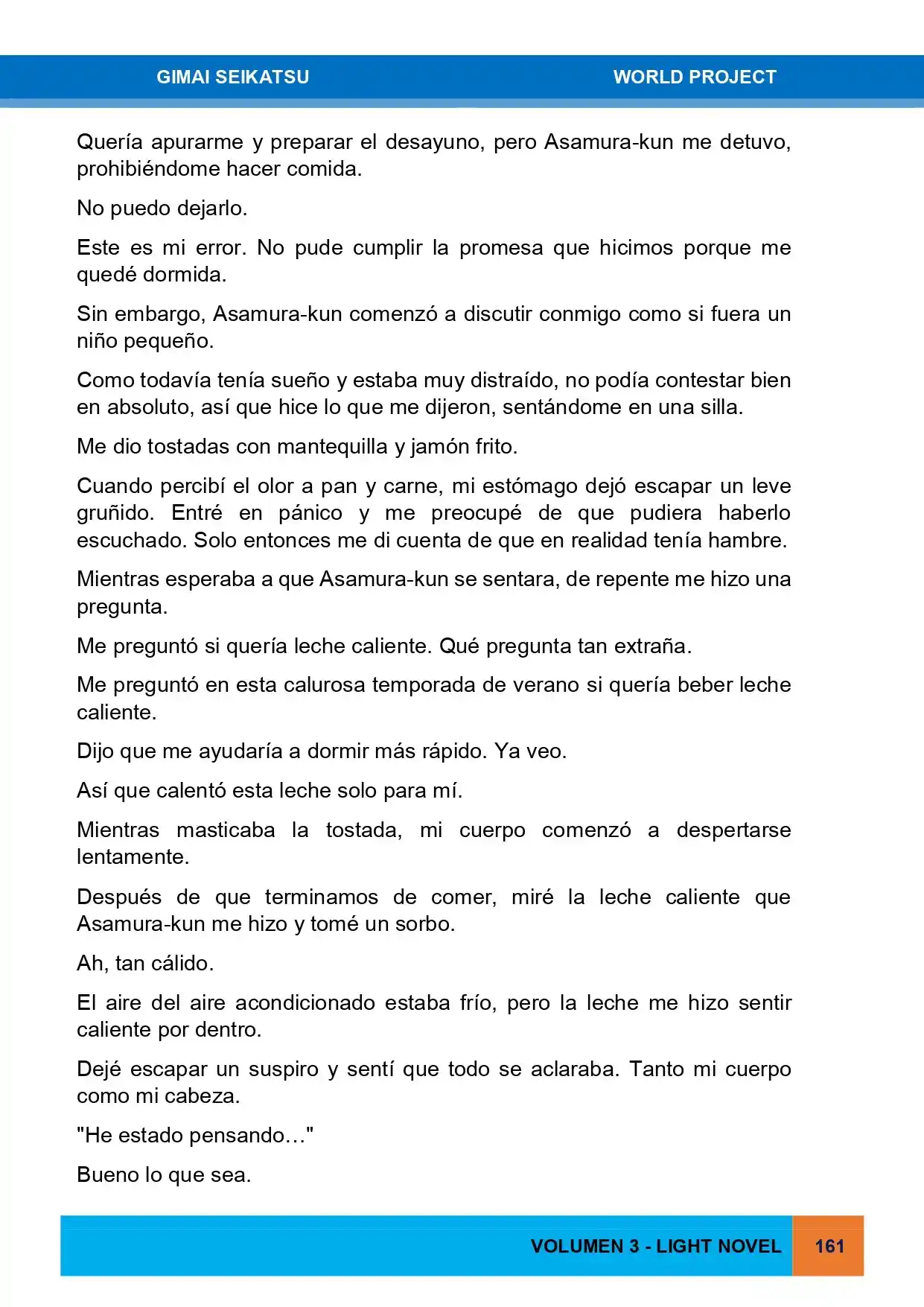 Gimai Seikatsu (Novela) - Capítulo 31 - Página 10 - LectorTMOo