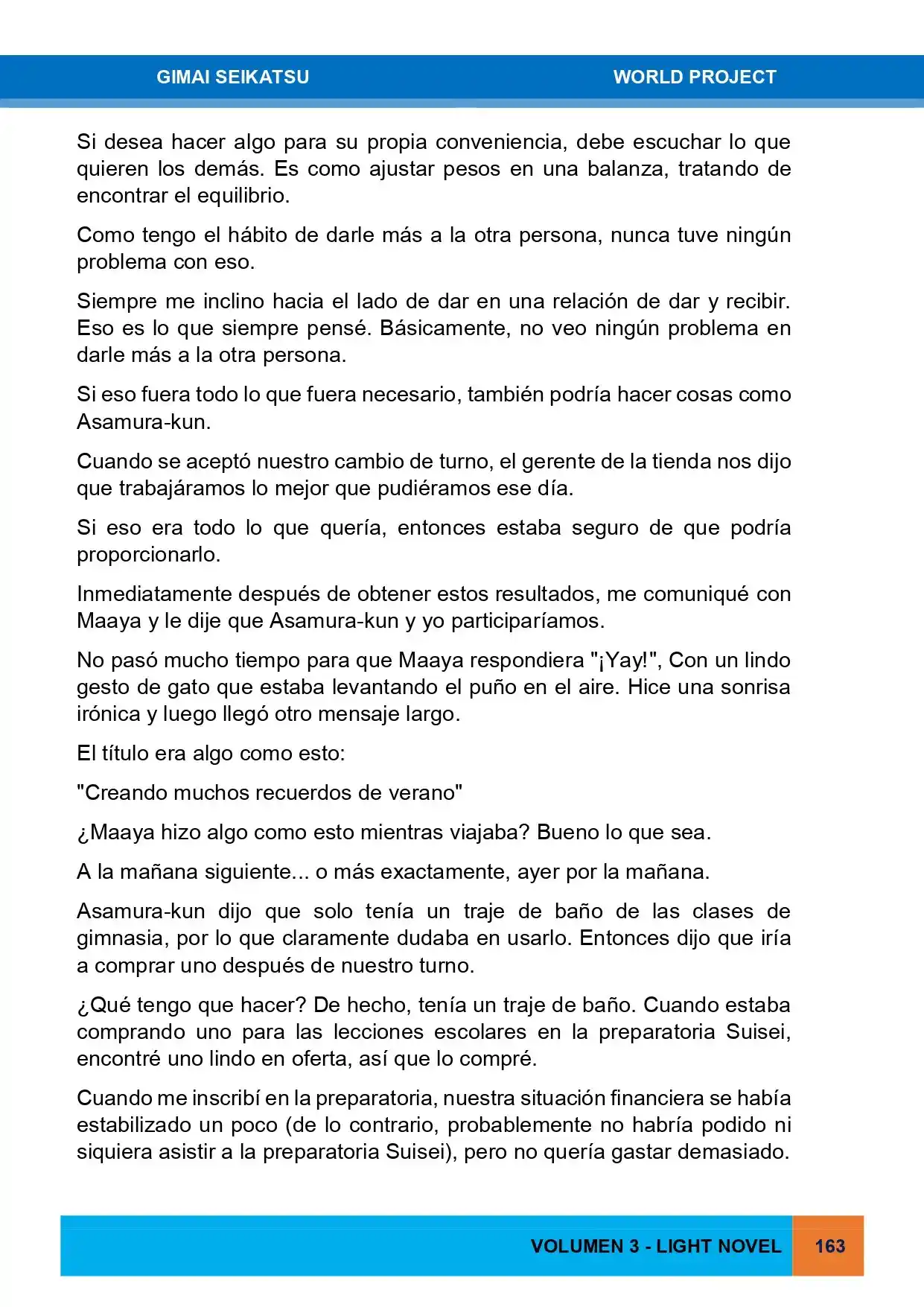 Gimai Seikatsu (Novela) - Capítulo 31 - Página 12 - LectorTMOo