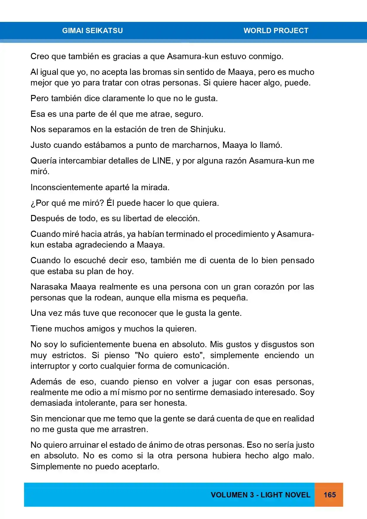 Gimai Seikatsu (Novela) - Capítulo 31 - Página 14 - LectorTMOo