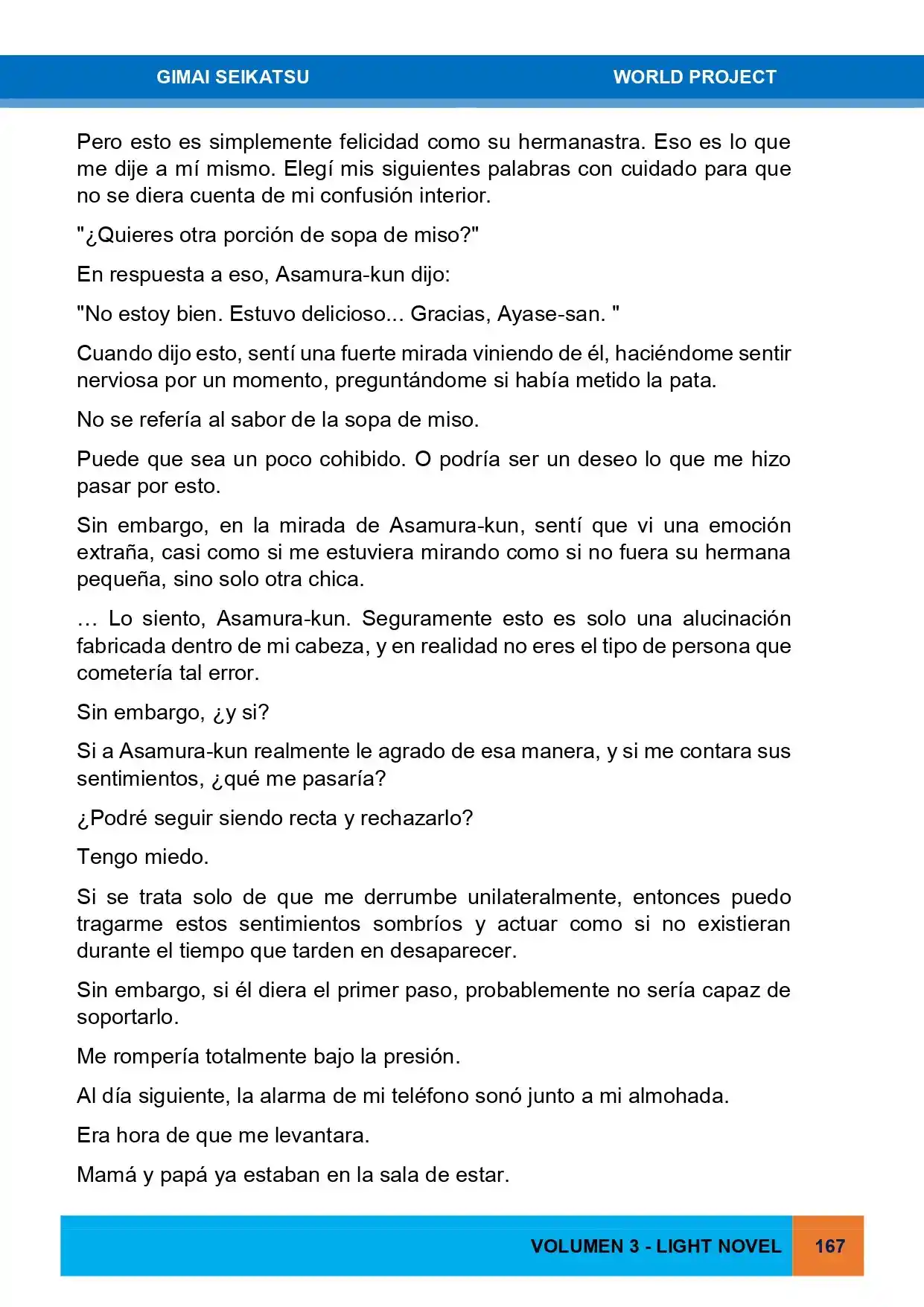 Gimai Seikatsu (Novela) - Capítulo 31 - Página 16 - LectorTMOo