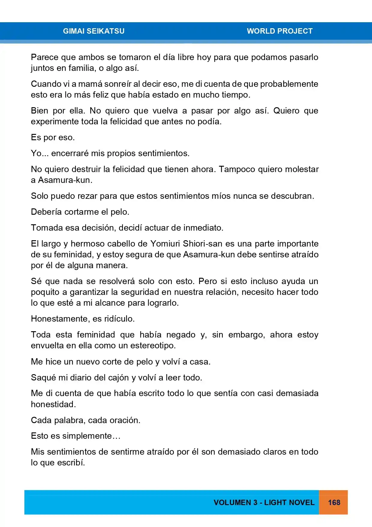 Gimai Seikatsu (Novela) - Capítulo 31 - Página 17 - LectorTMOo