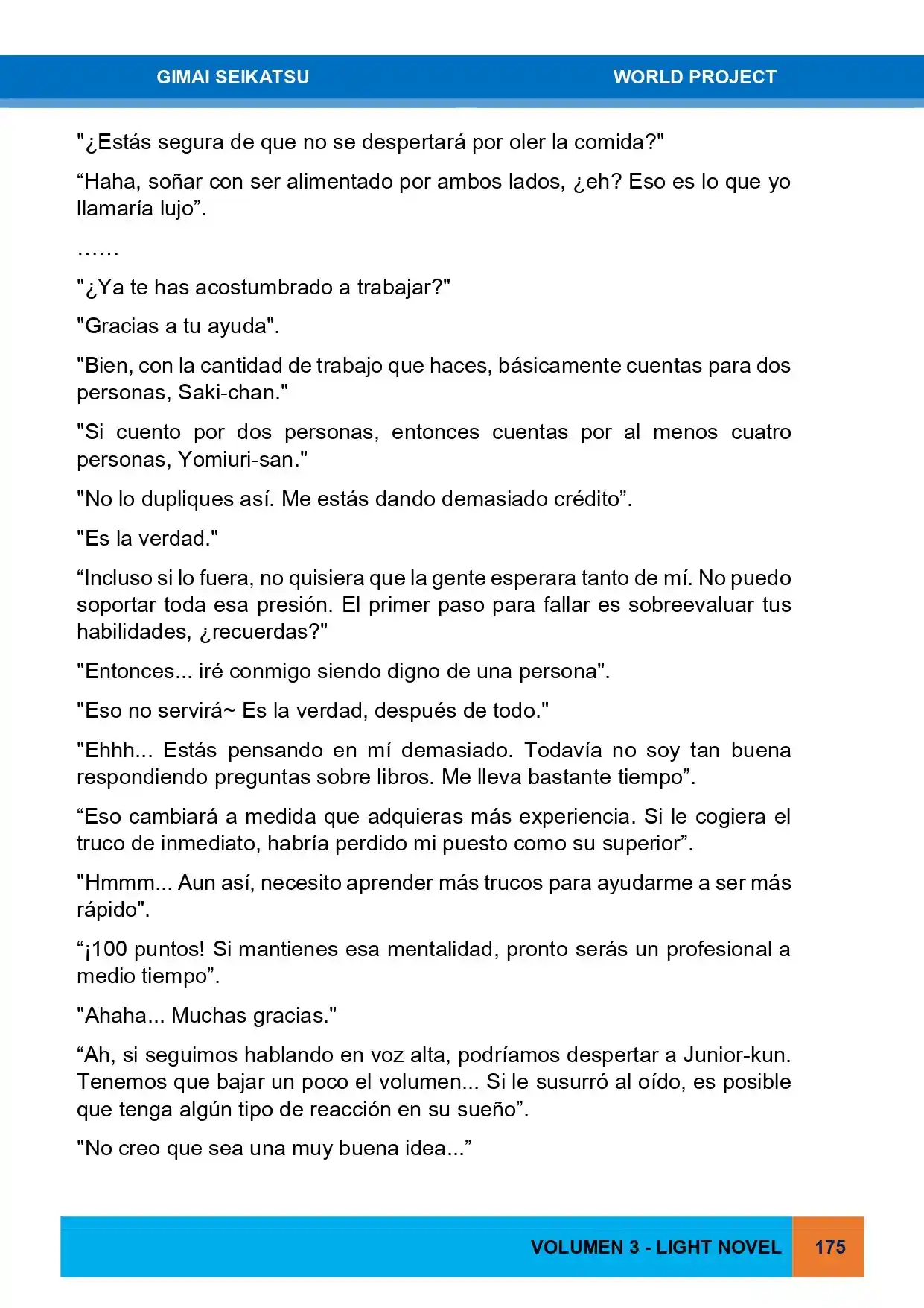 Gimai Seikatsu (Novela) - Capítulo 32 - Página 2 - LectorTMOo