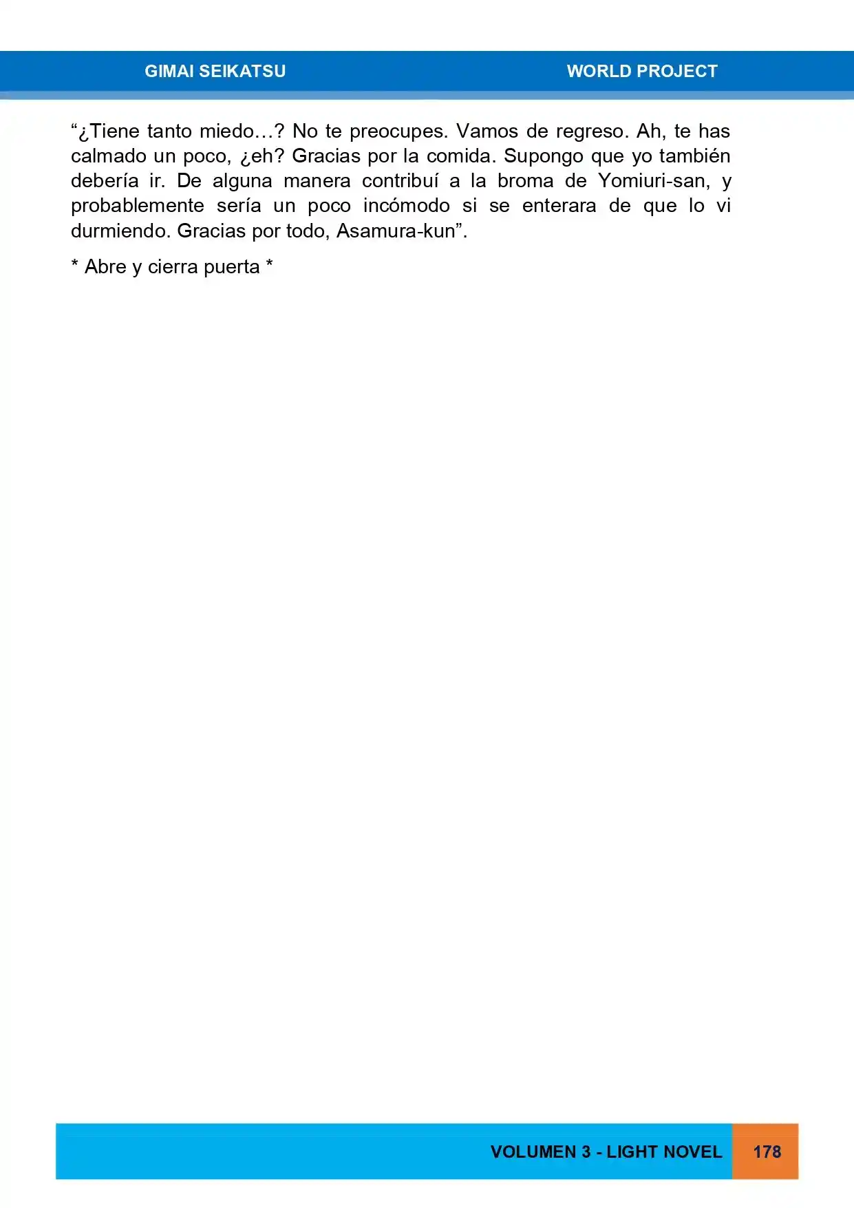 Gimai Seikatsu (Novela) - Capítulo 32 - Página 5 - LectorTMOo