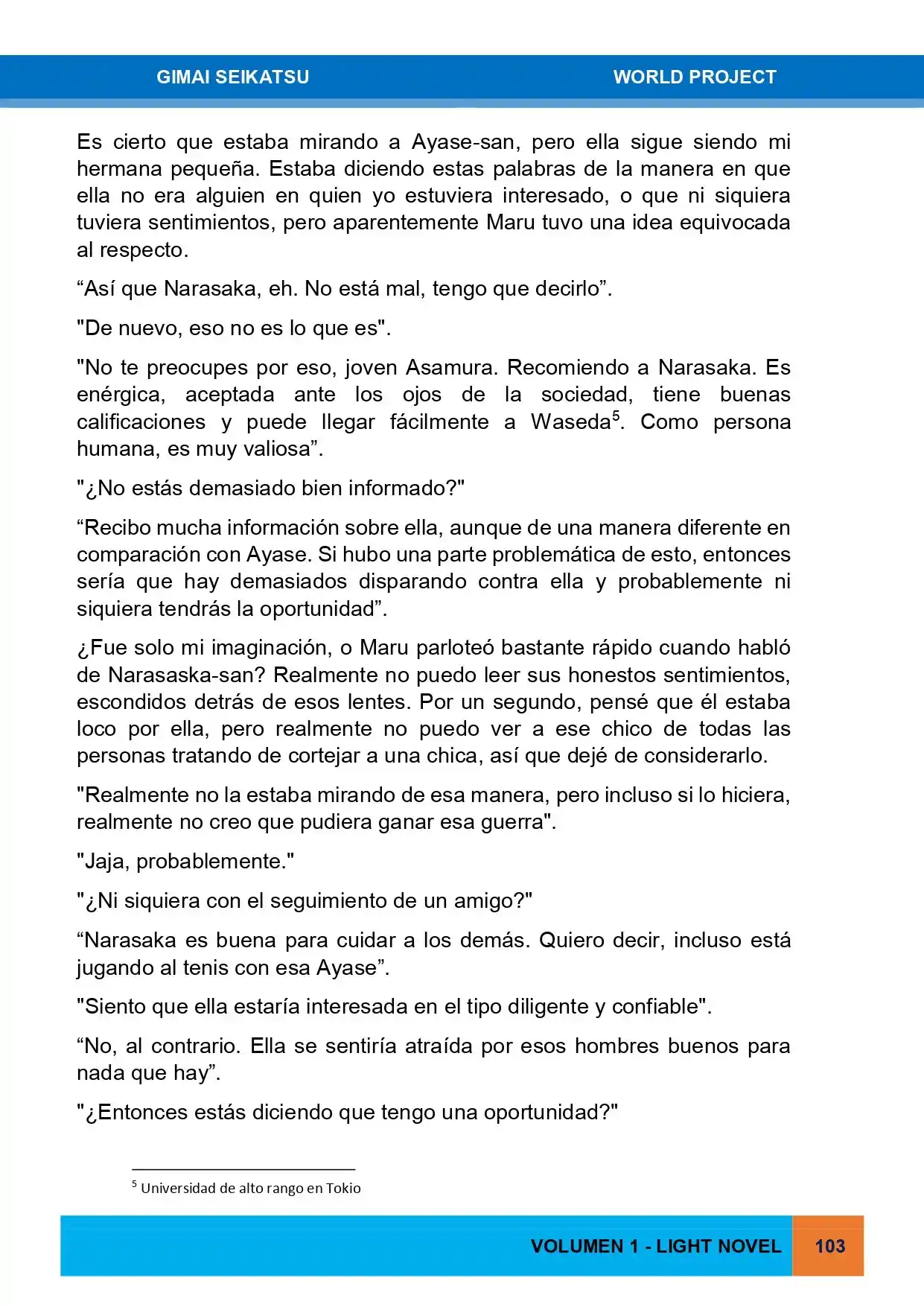 Gimai Seikatsu (Novela) - Capítulo 4 - Página 11 - LectorTMOo