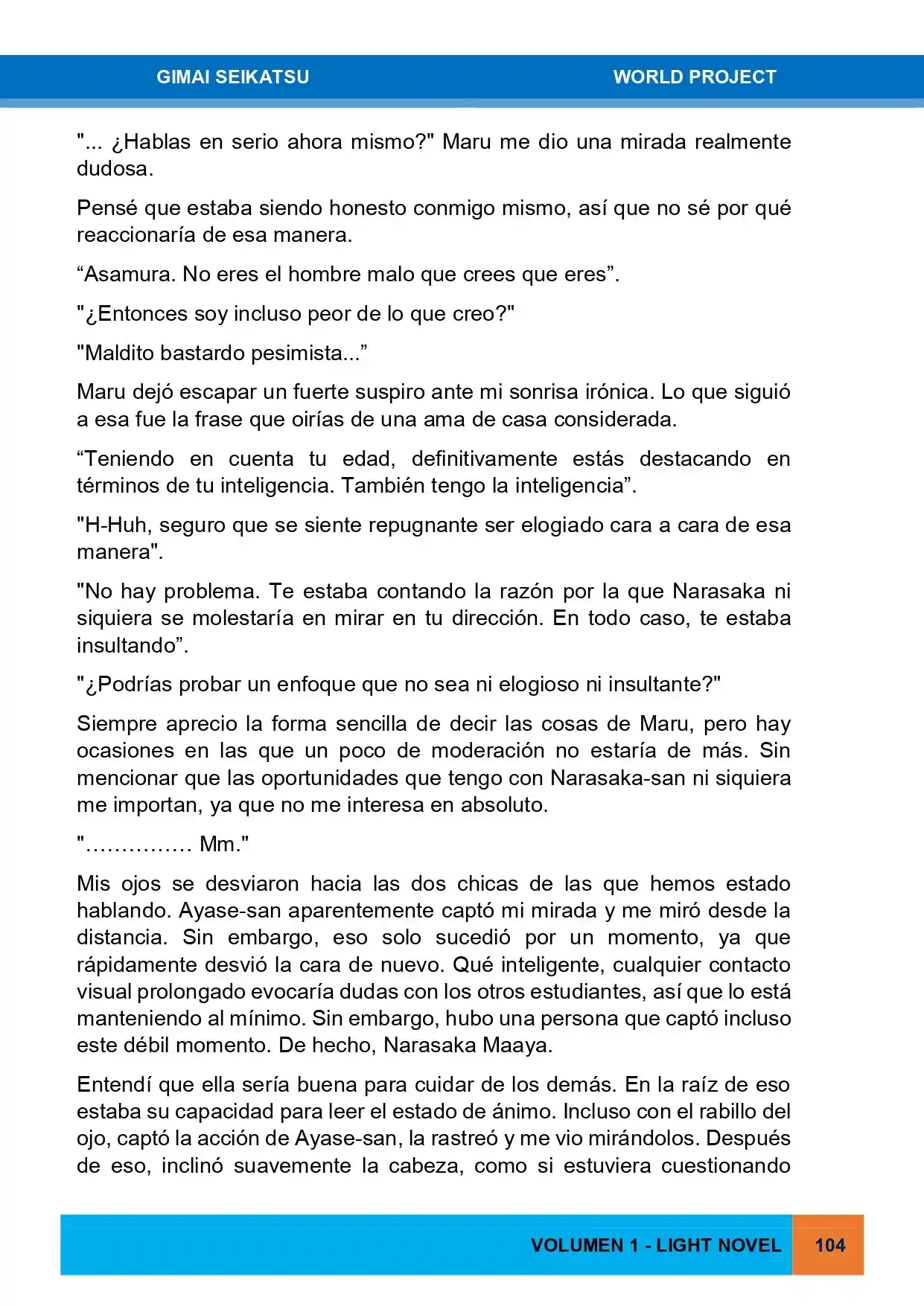 Gimai Seikatsu (Novela) - Capítulo 4 - Página 12 - LectorTMOo