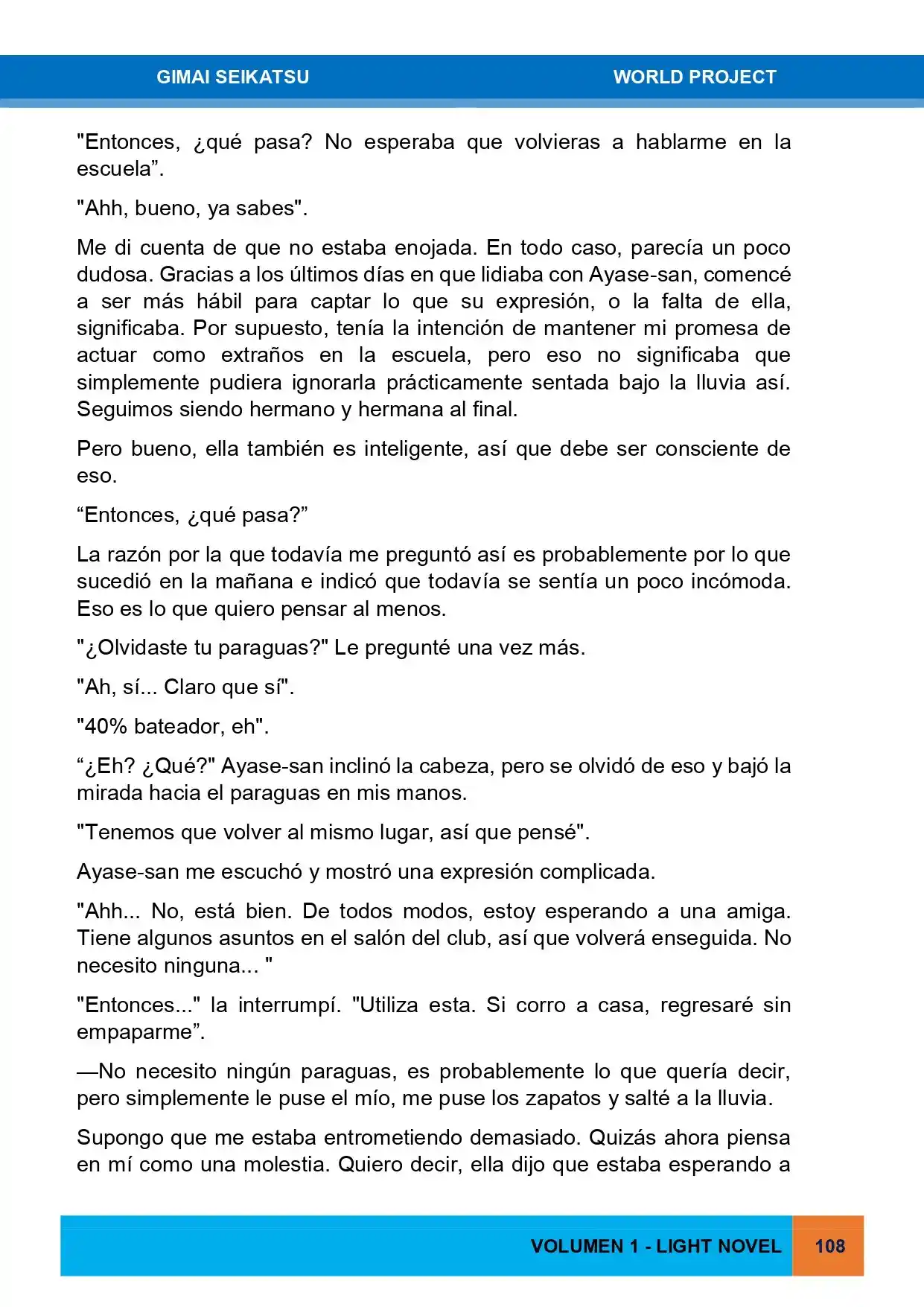 Gimai Seikatsu (Novela) - Capítulo 4 - Página 16 - LectorTMOo