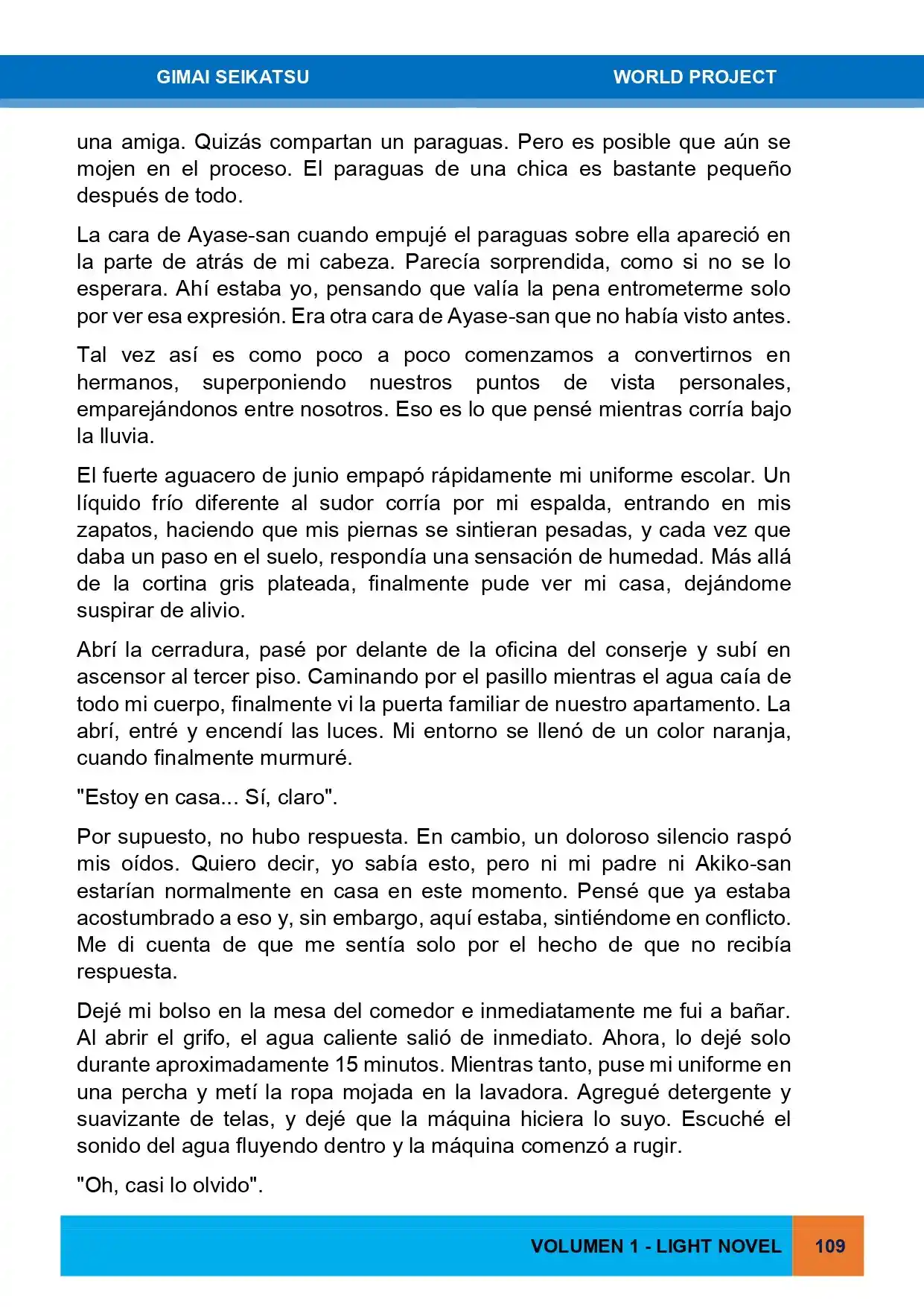 Gimai Seikatsu (Novela) - Capítulo 4 - Página 17 - LectorTMOo