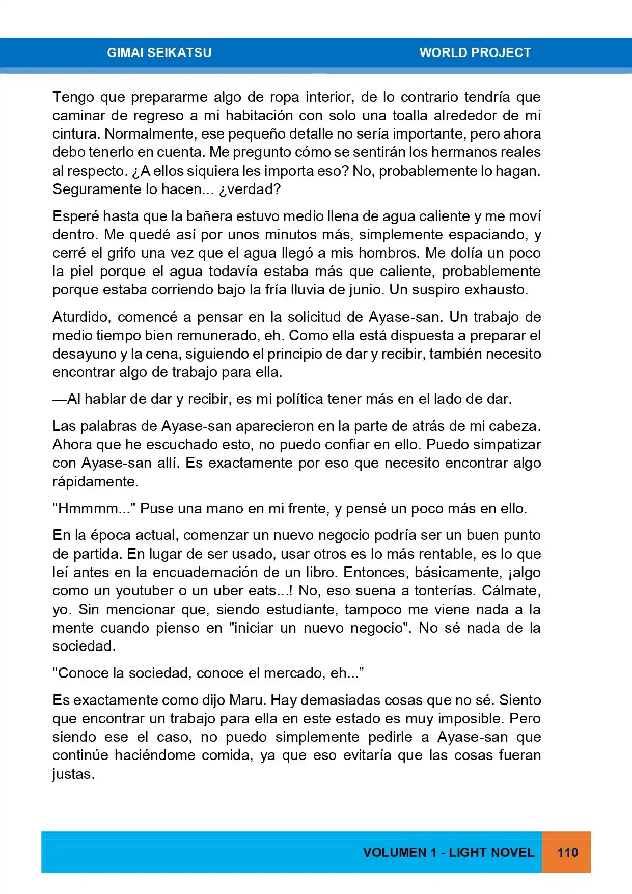 Gimai Seikatsu (Novela) - Capítulo 4 - Página 18 - LectorTMOo